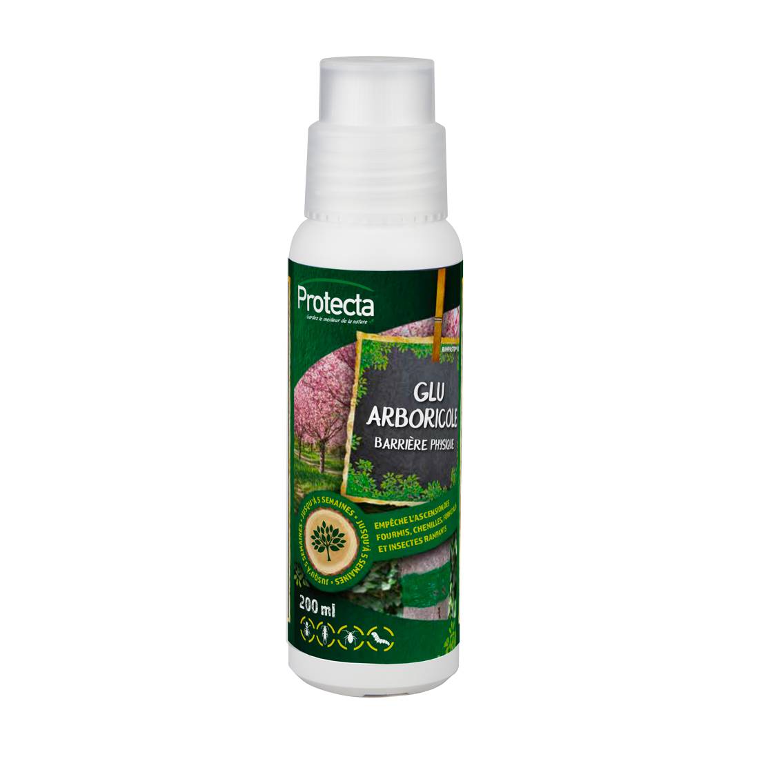 Protecta - Glu arboricole gel flacon applicateur 200 ml - Protecra