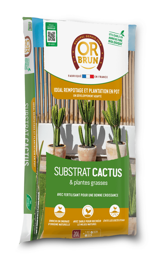 Or Brun - SUBSTRAT CACTUS