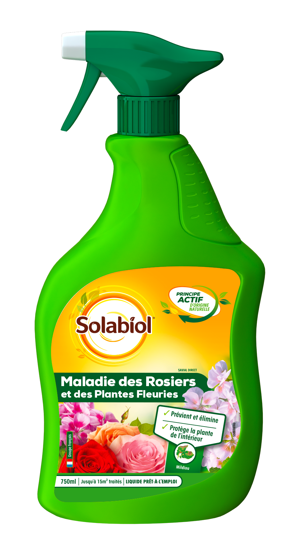 Solabiol - Maladie des rosiers prêt a l'emploi 750 ml sol
