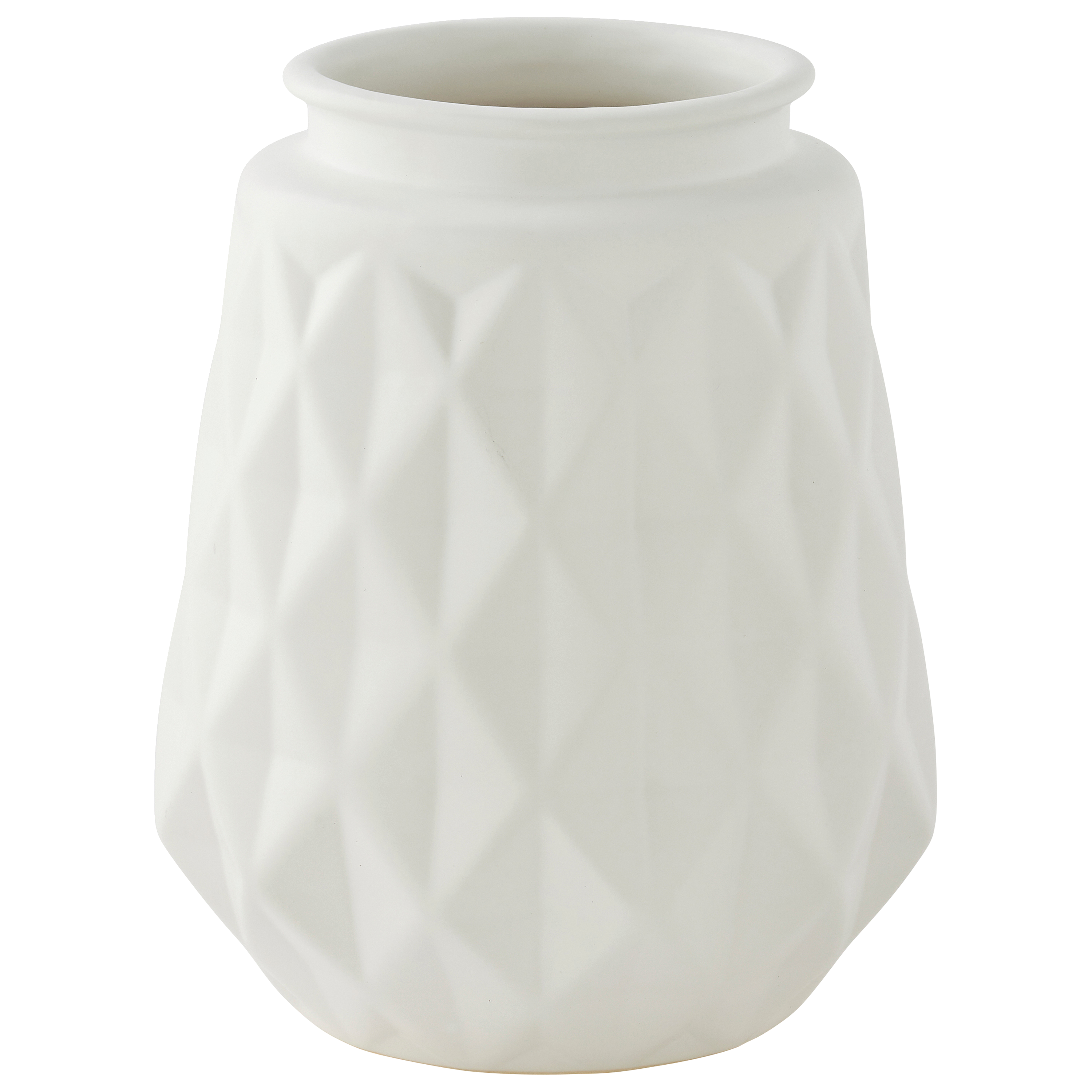 Vase blanc écailles H.28 cm - ECLOZ - Image 2