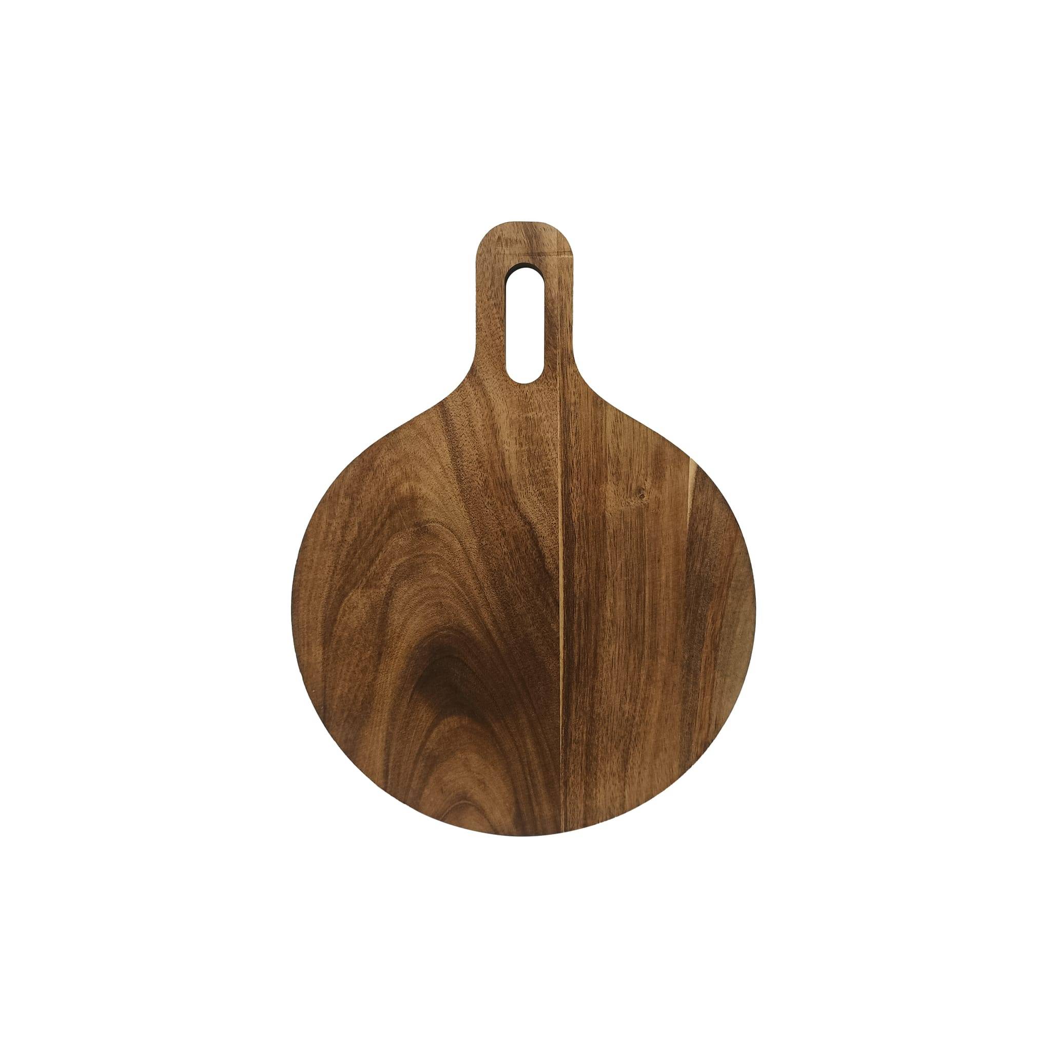 Planche à découper en acacia Ø 25 cm - ECLOZ