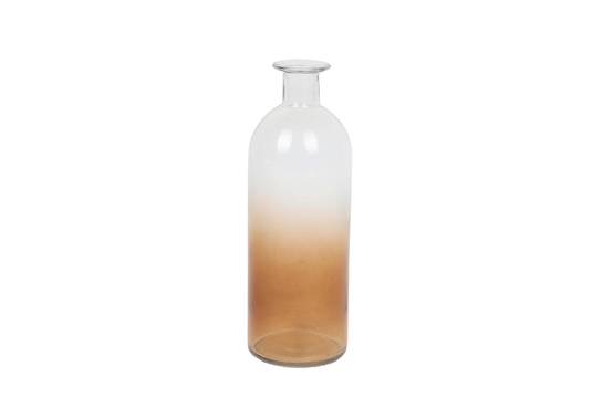 Vase marron clair dégradé H.20 cm - ECLOZ