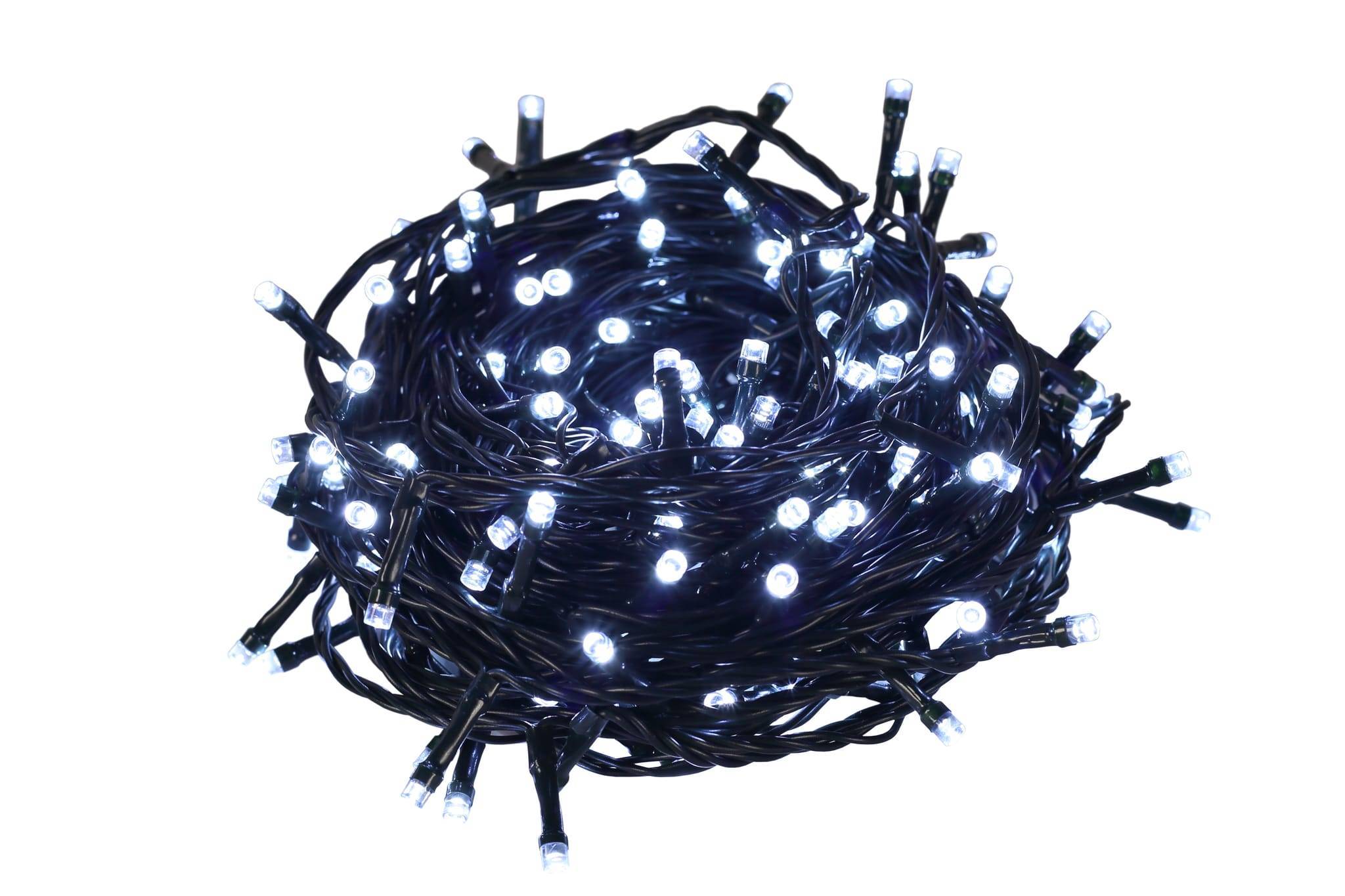 Guirlande 192 LED blanc froid L.16 m - ECLOZ