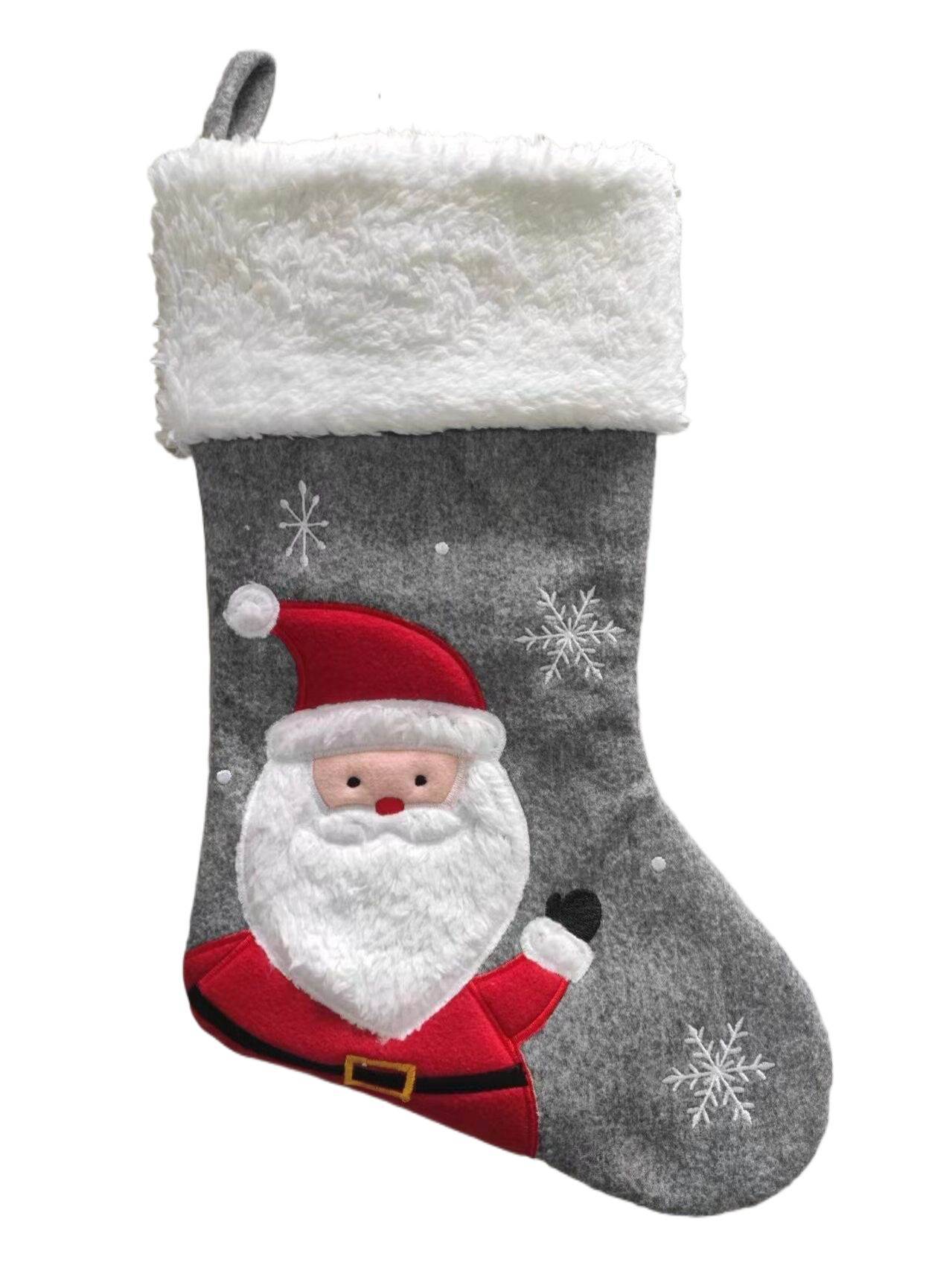 Chaussette de Noël motif Père Noël - ECLOZ