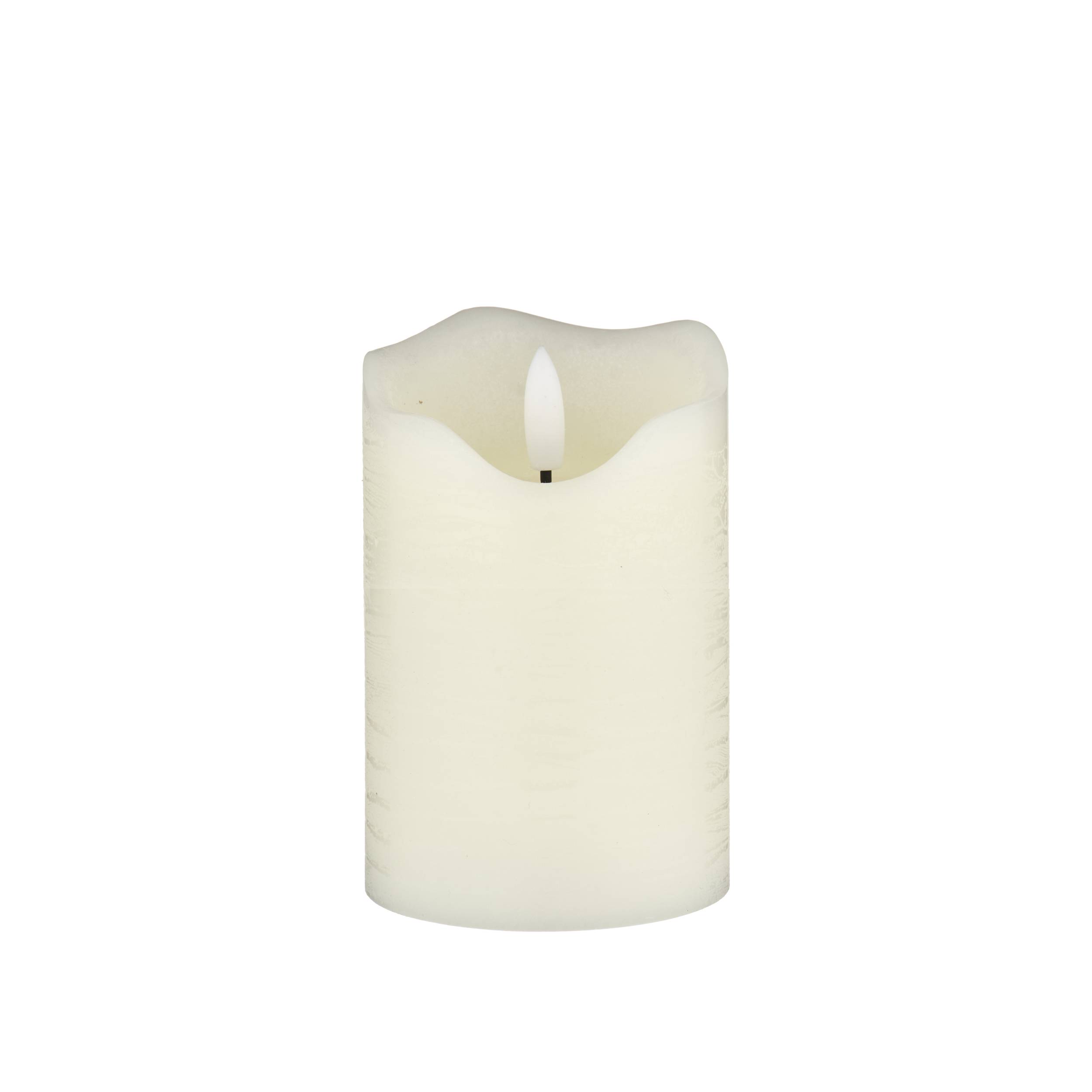 Bougie LED écrue H.12,5 cm - ECLOZ