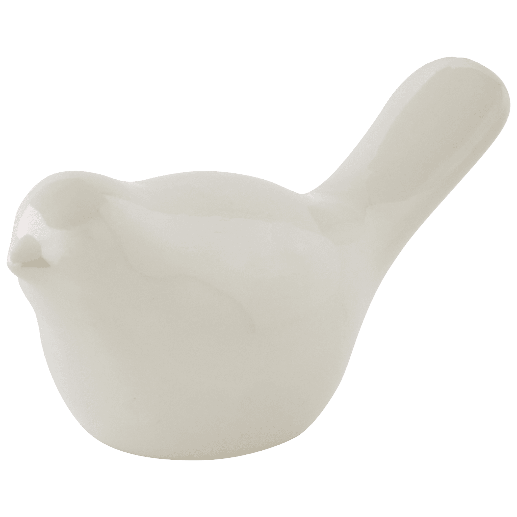 Oiseau blanc en céramique H.6 cm - ECLOZ - Image 2