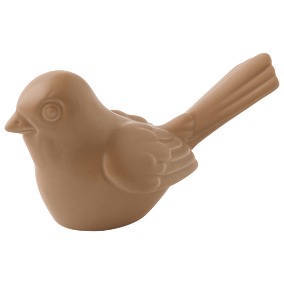 Oiseau en céramique marron H.9 cm - ECLOZ - Image 2