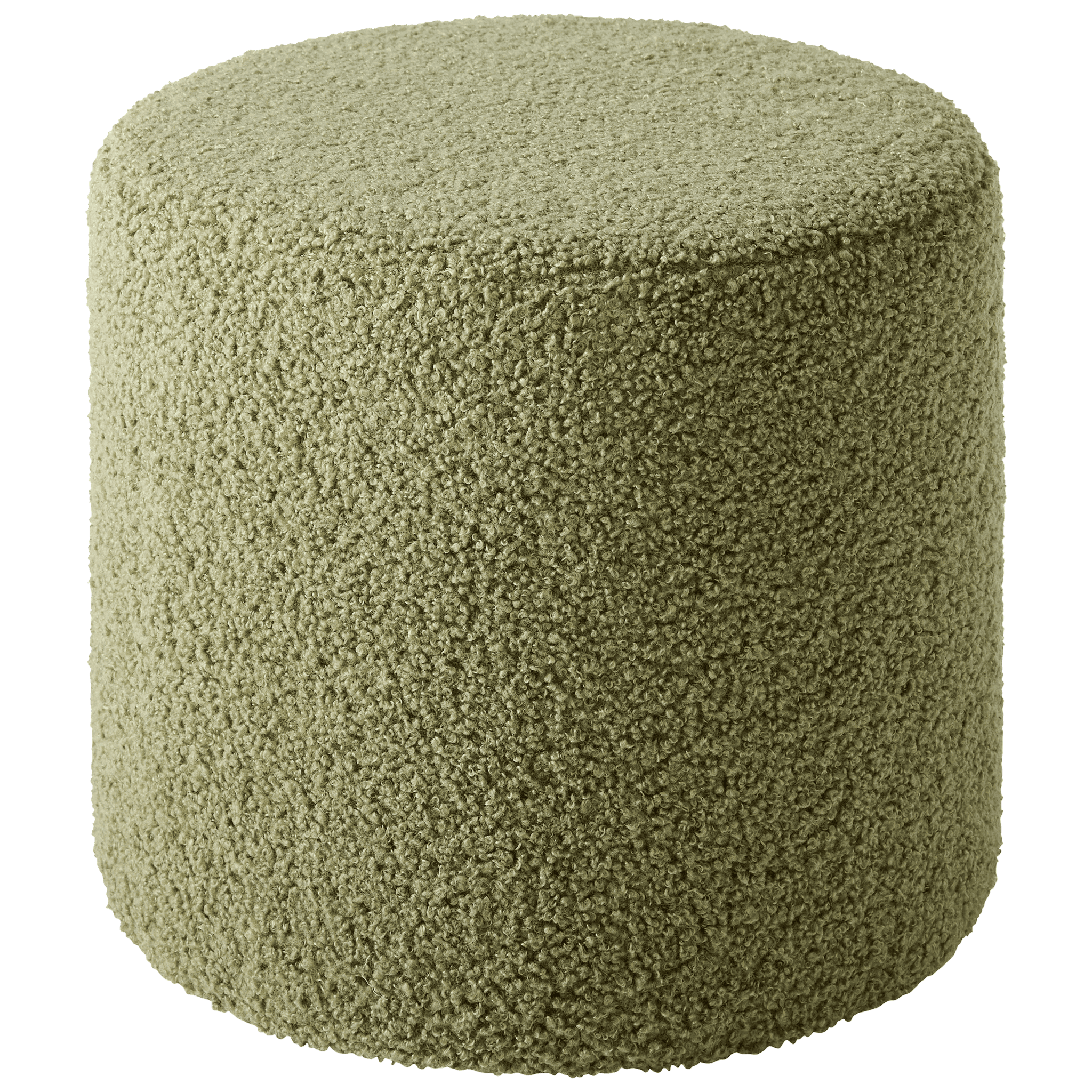 Pouf rond vert Ø 30 x H.27 cm - ECLOZ - Image 2