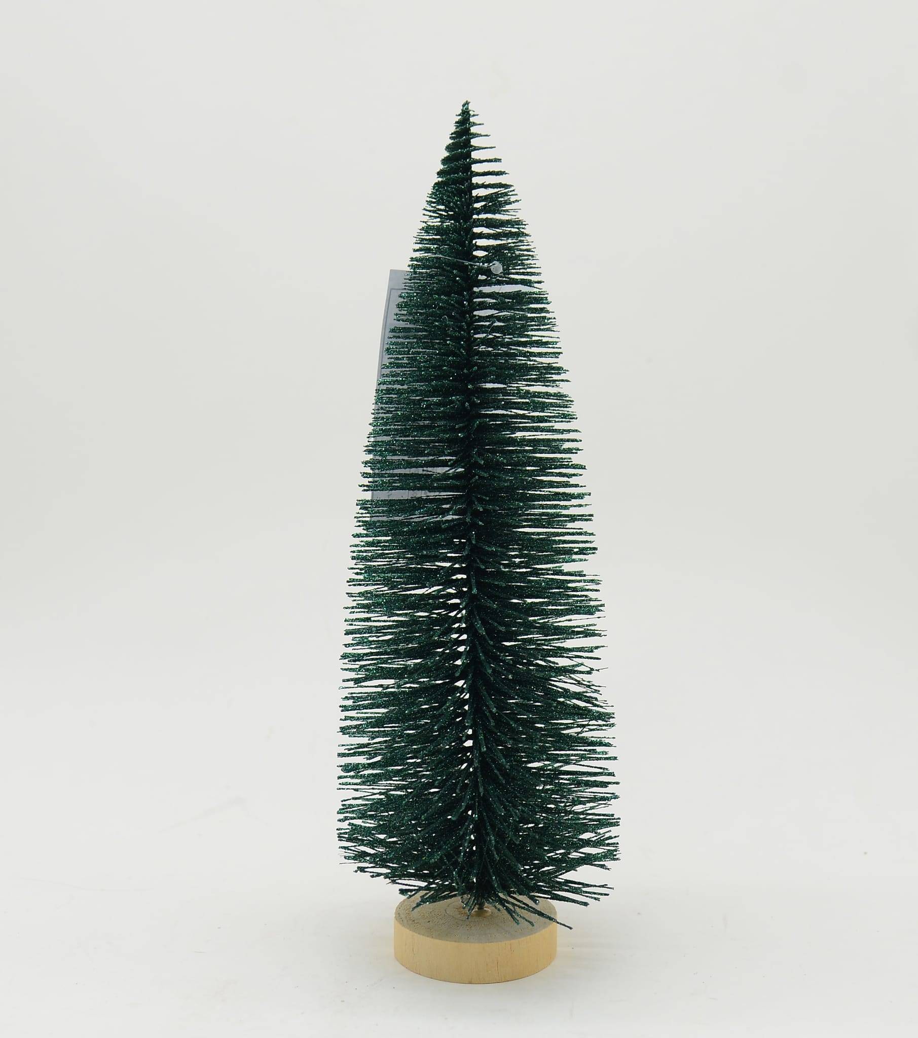 Árbol de Navidad de mesa verde oscuro H. 30 cm - ECLOZ - Imagen 1