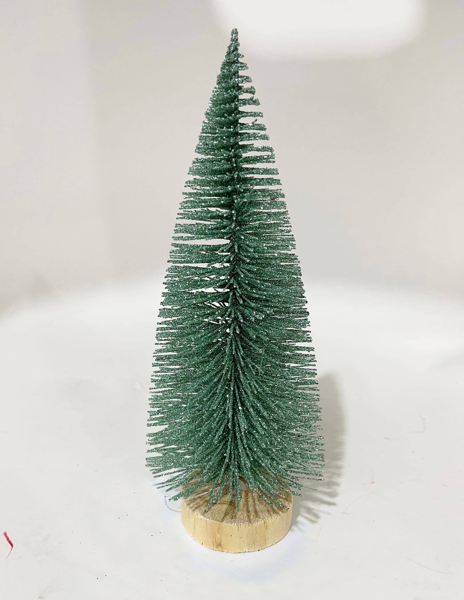 Sapin de table vert menthe H. 20 cm - ECLOZ