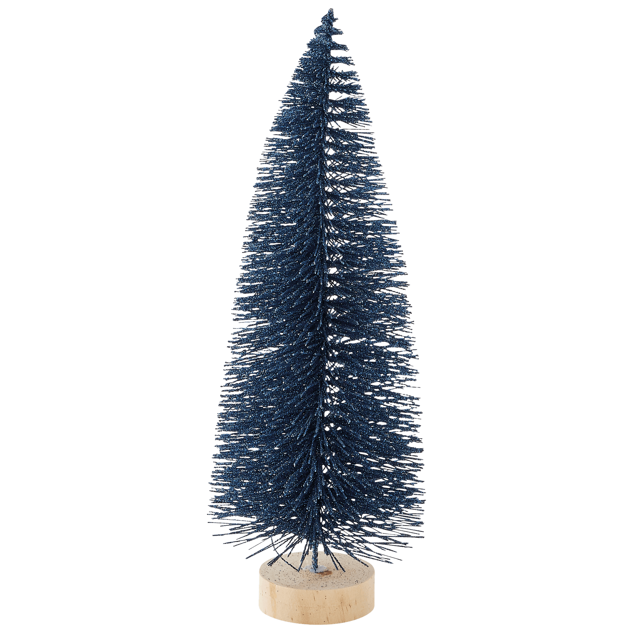 Árbol de Navidad de mesa azul oscuro H.24 cm - ECLOZ - Imagen 2