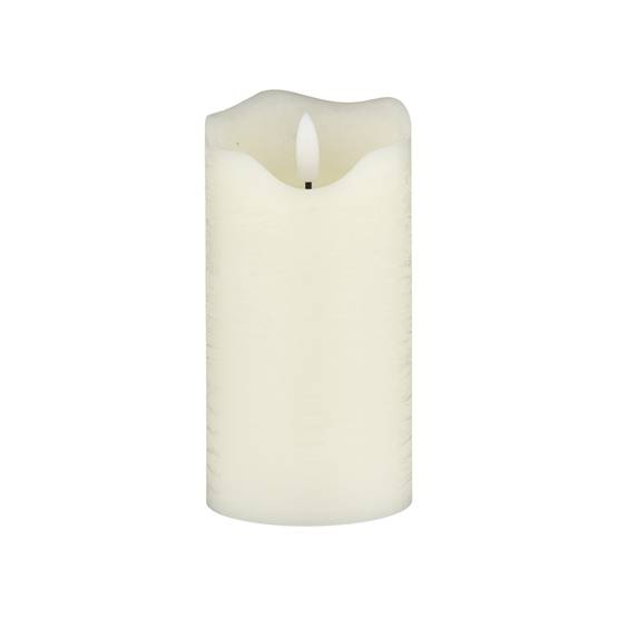 Bougie LED écrue H.15 cm - ECLOZ