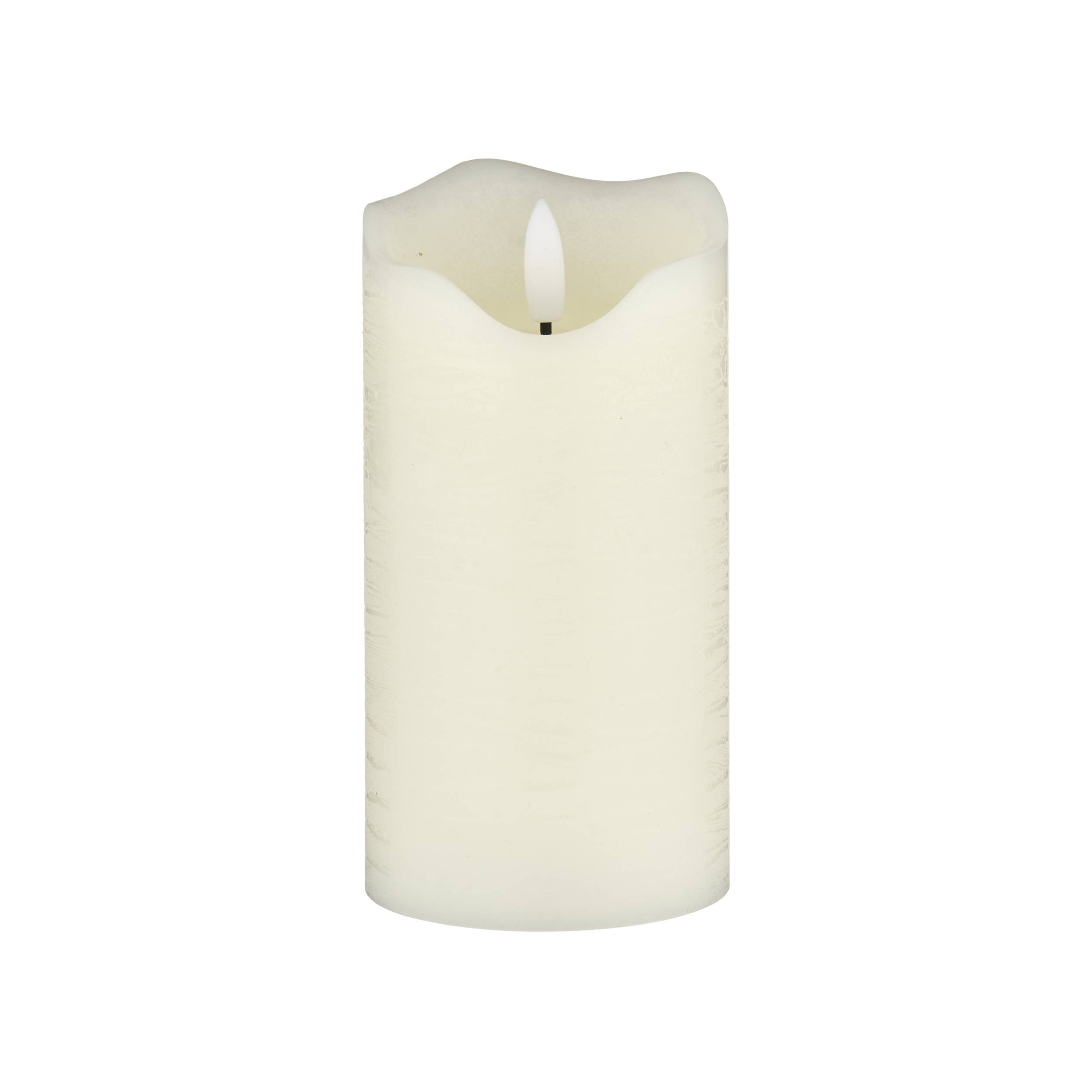 Bougie LED écrue H.15 cm - ECLOZ