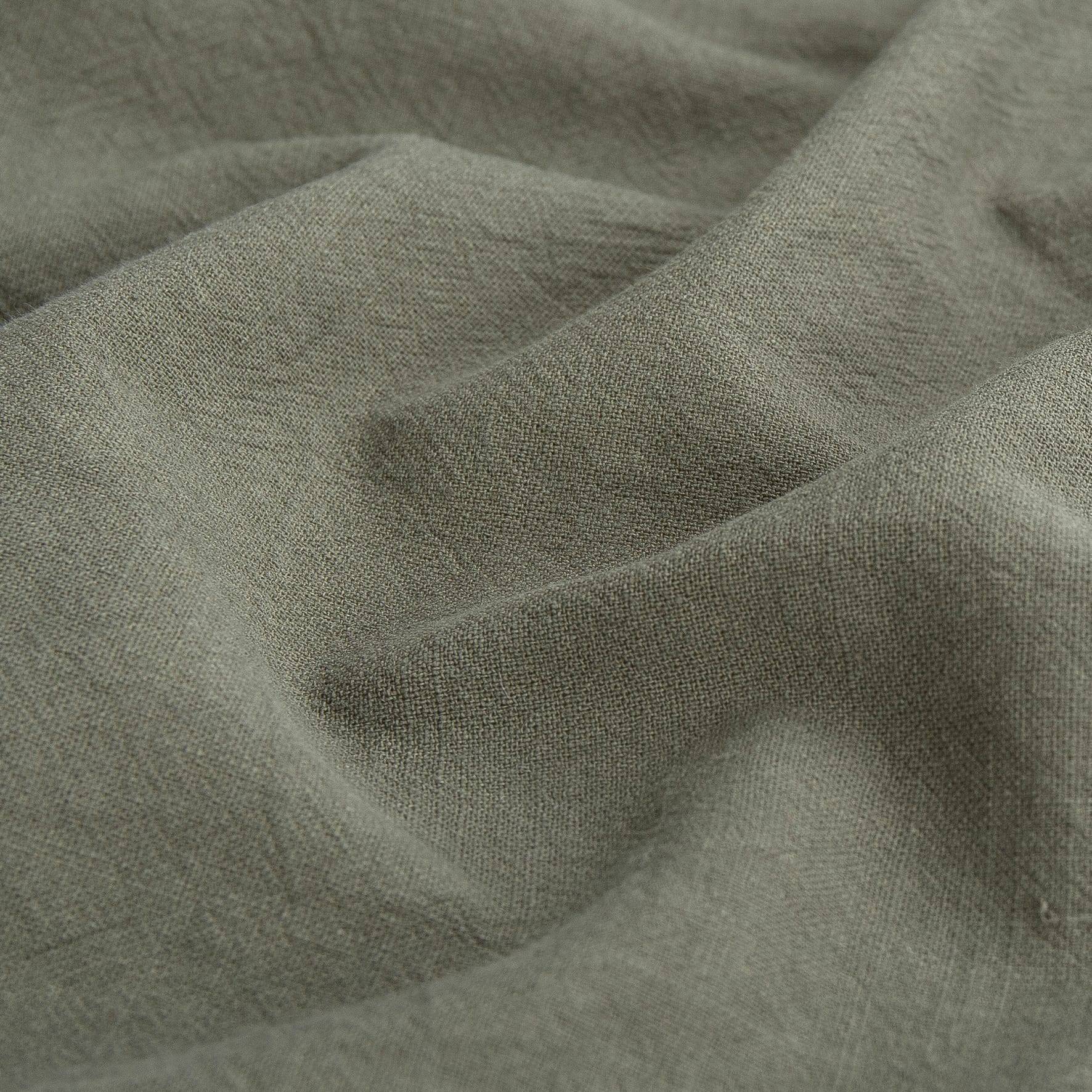 Nappe verte brodée argent L.250 x l.130 cm - ECLOZ - Image 2