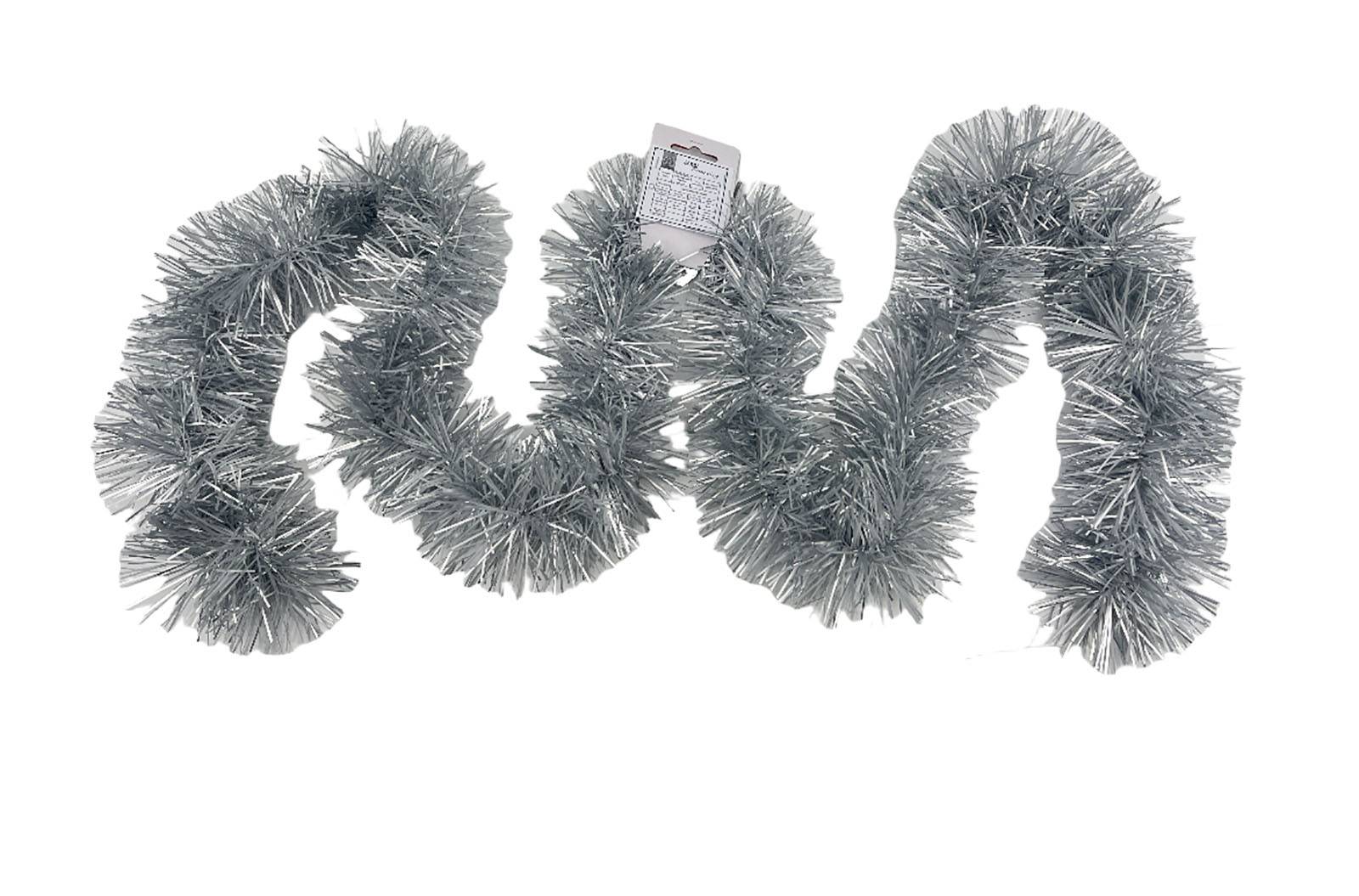 Ecloz - Guirlande de Noël scintillante argent L. 200 cm - ECLOZ