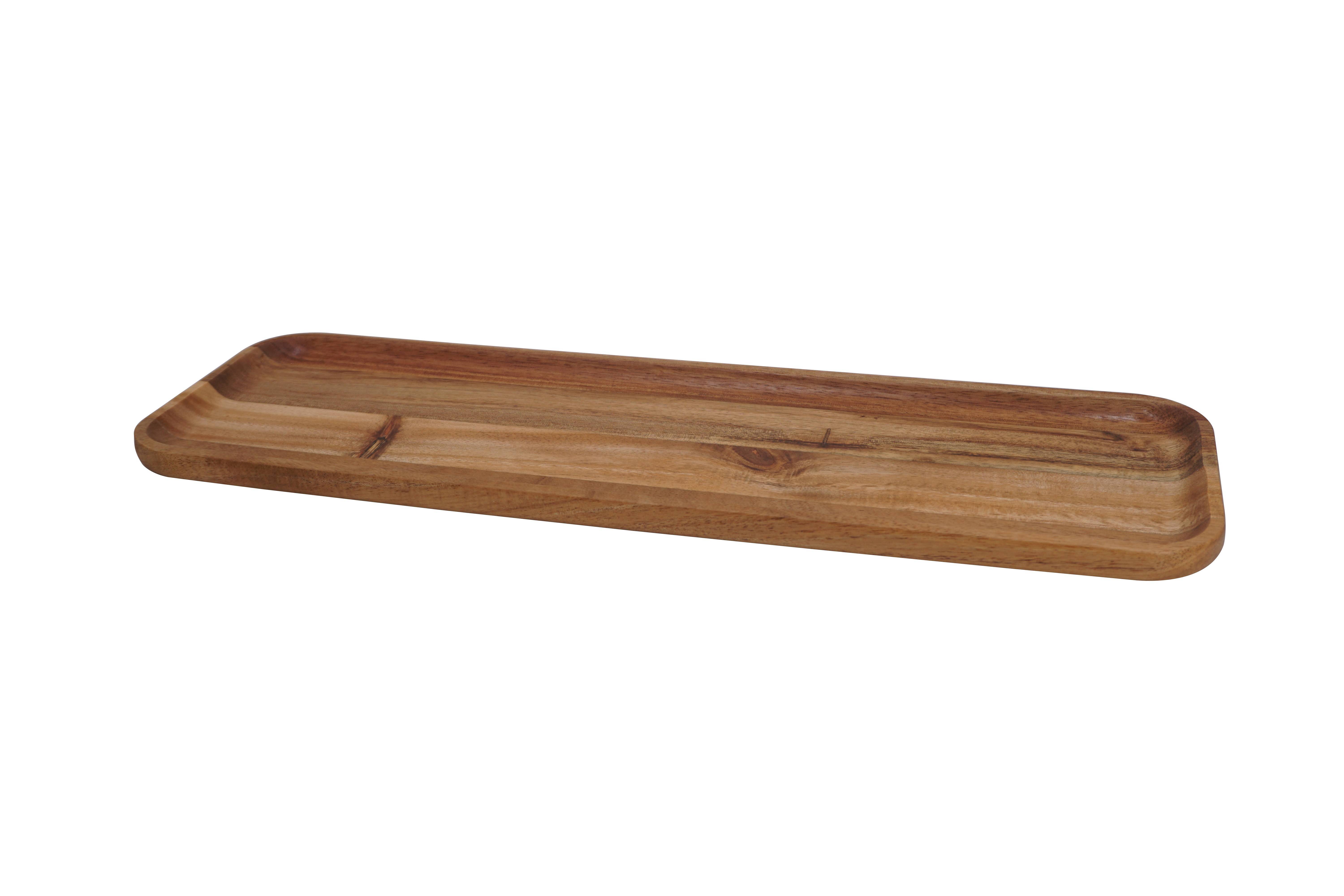 Ecloz - Plateau rectangulaire en bois L.44,5 cm - ECLOZ