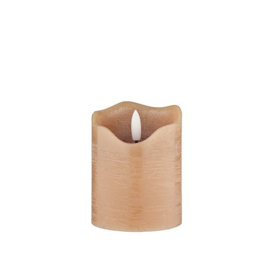 Ecloz - Bougie LED marron H.10 cm - ECLOZ
