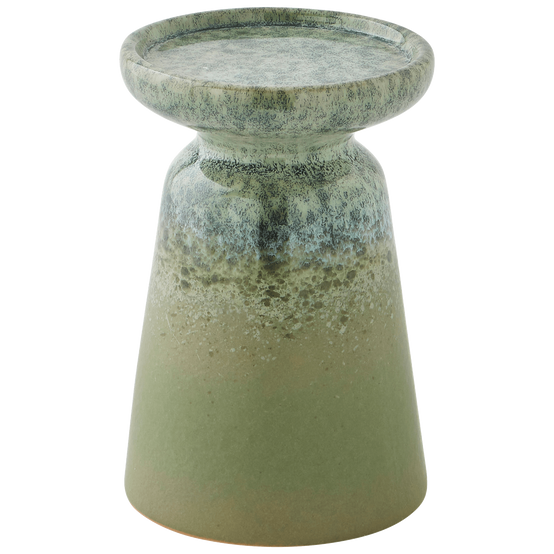 Bougeoir dégradé vert H.15 cm - ECLOZ - Image 2