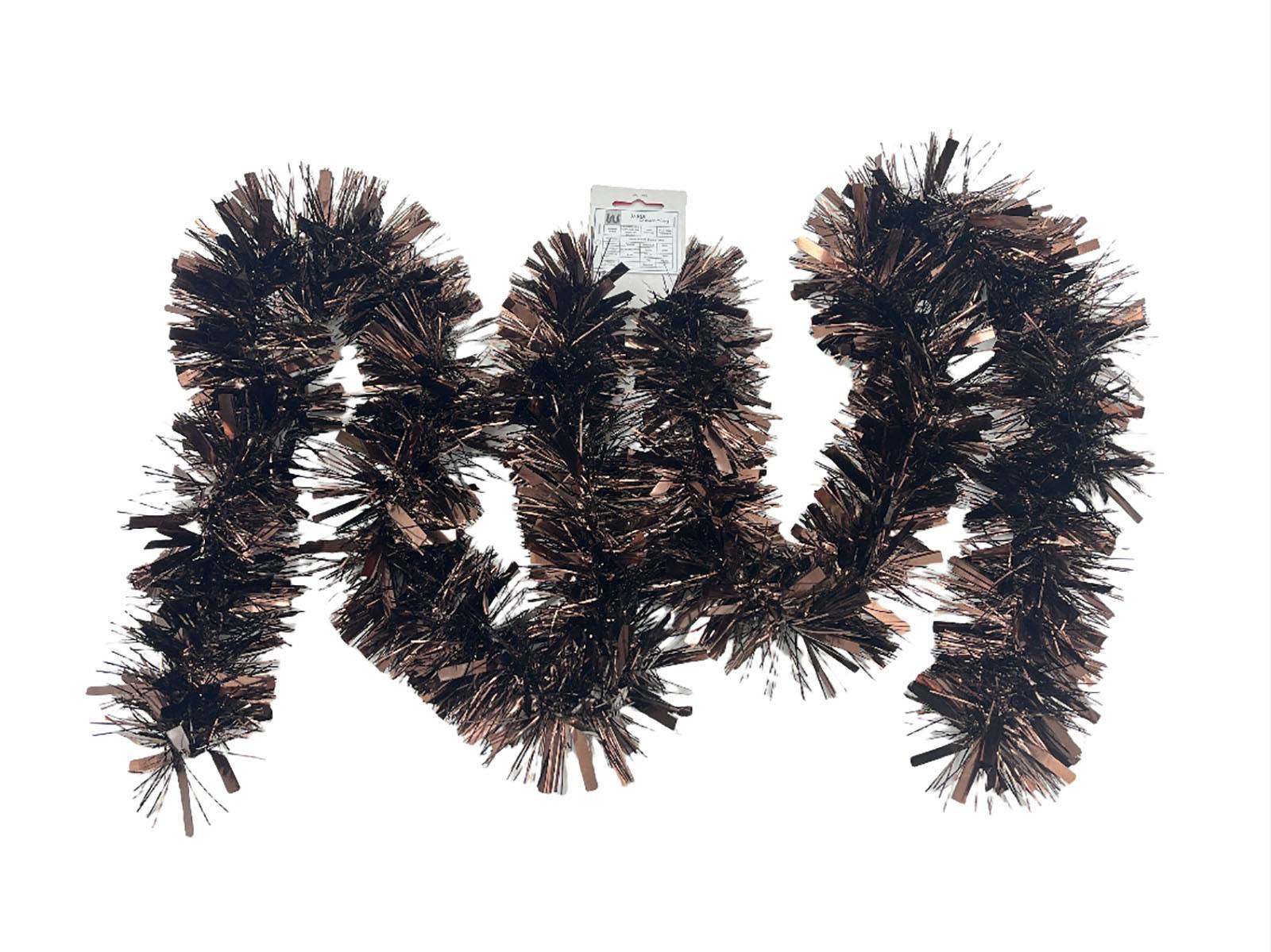 Guirlande de Noël scintillante marron L.200 cm - ECLOZ