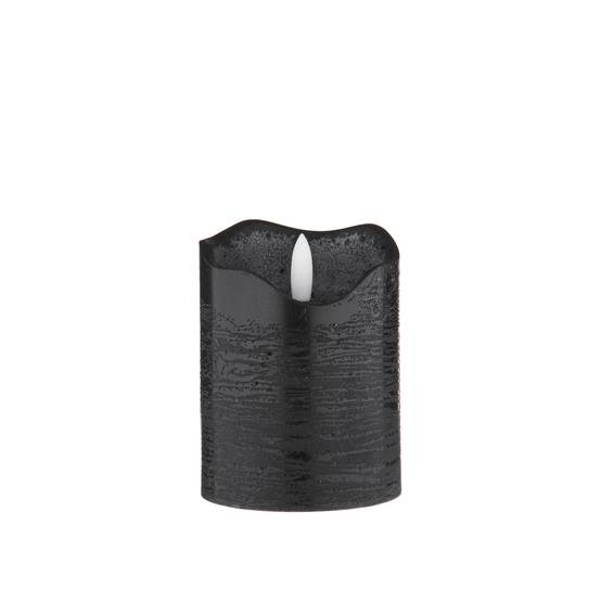 Ecloz - Bougie LED noire H.10 cm - ECLOZ