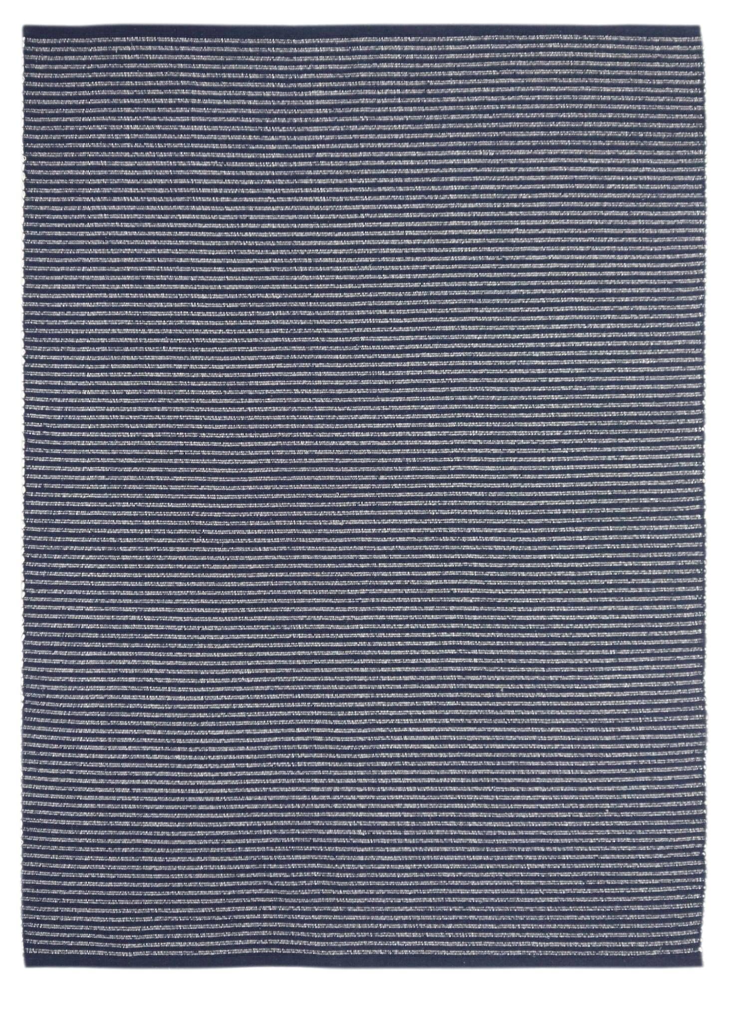 Tapis en coton bleu L.200 x l.140 cm - ECLOZ