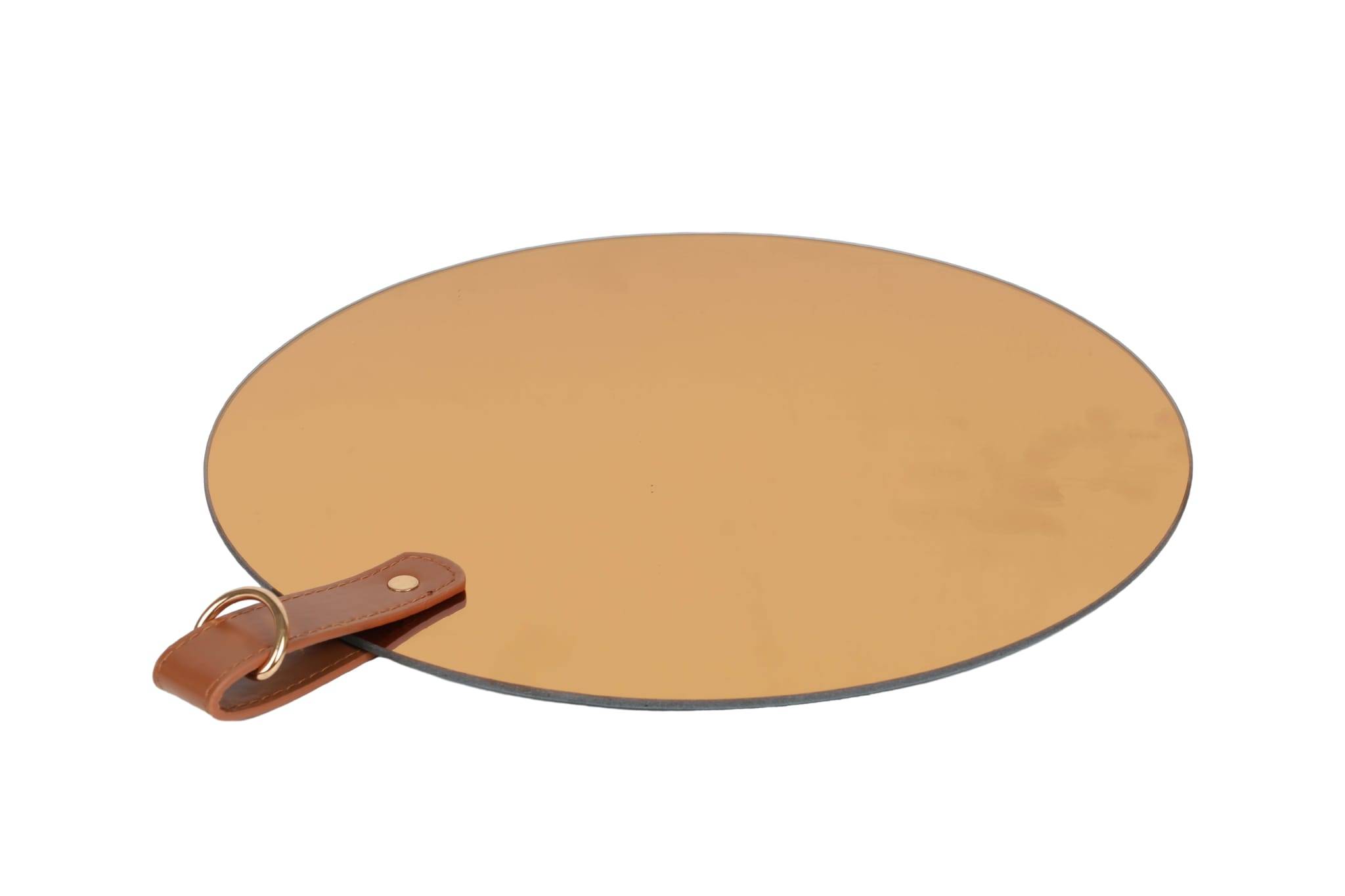 Moire anse en cuir Ø 29 cm - Imagen 1