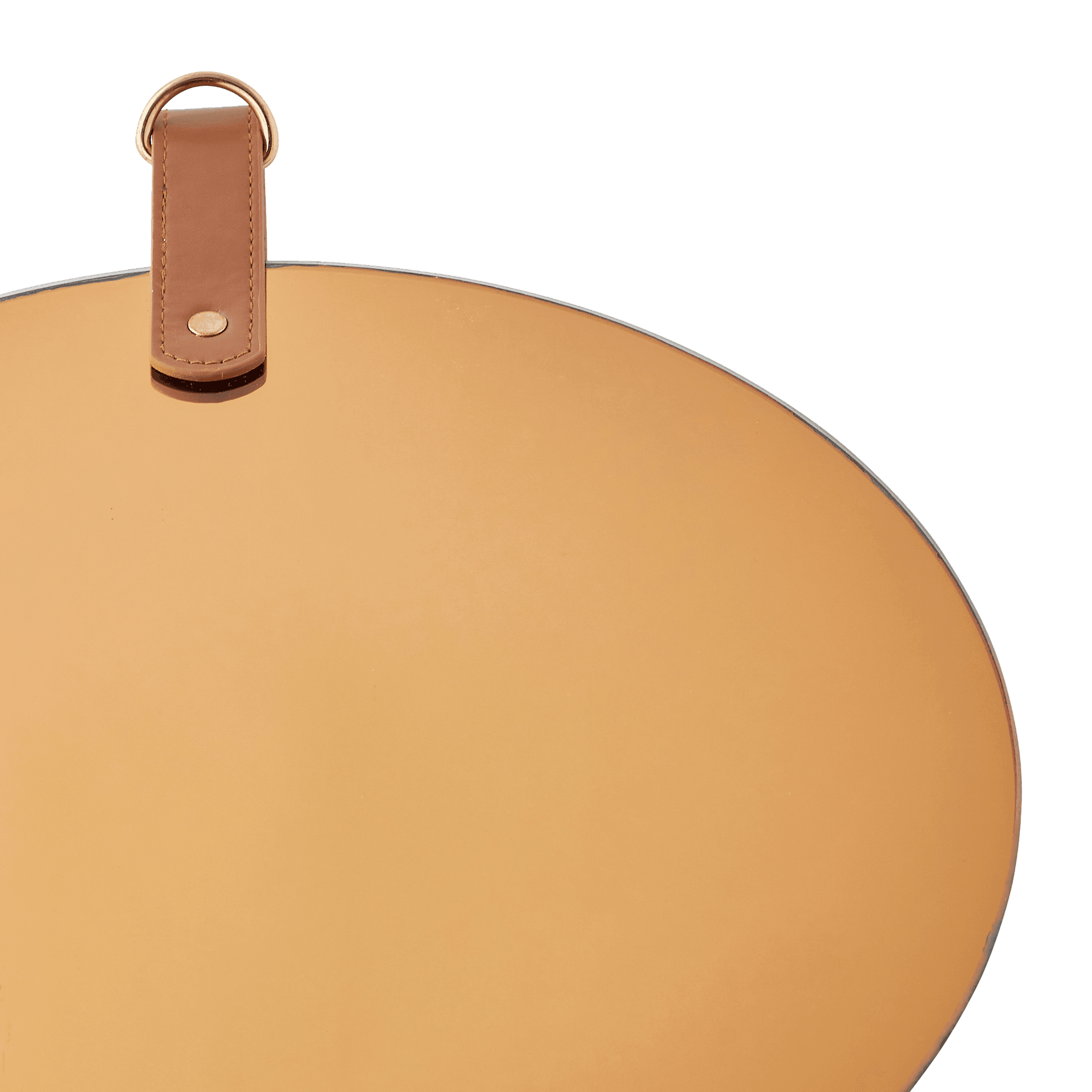 Moire anse en cuir Ø 29 cm - Imagen 3