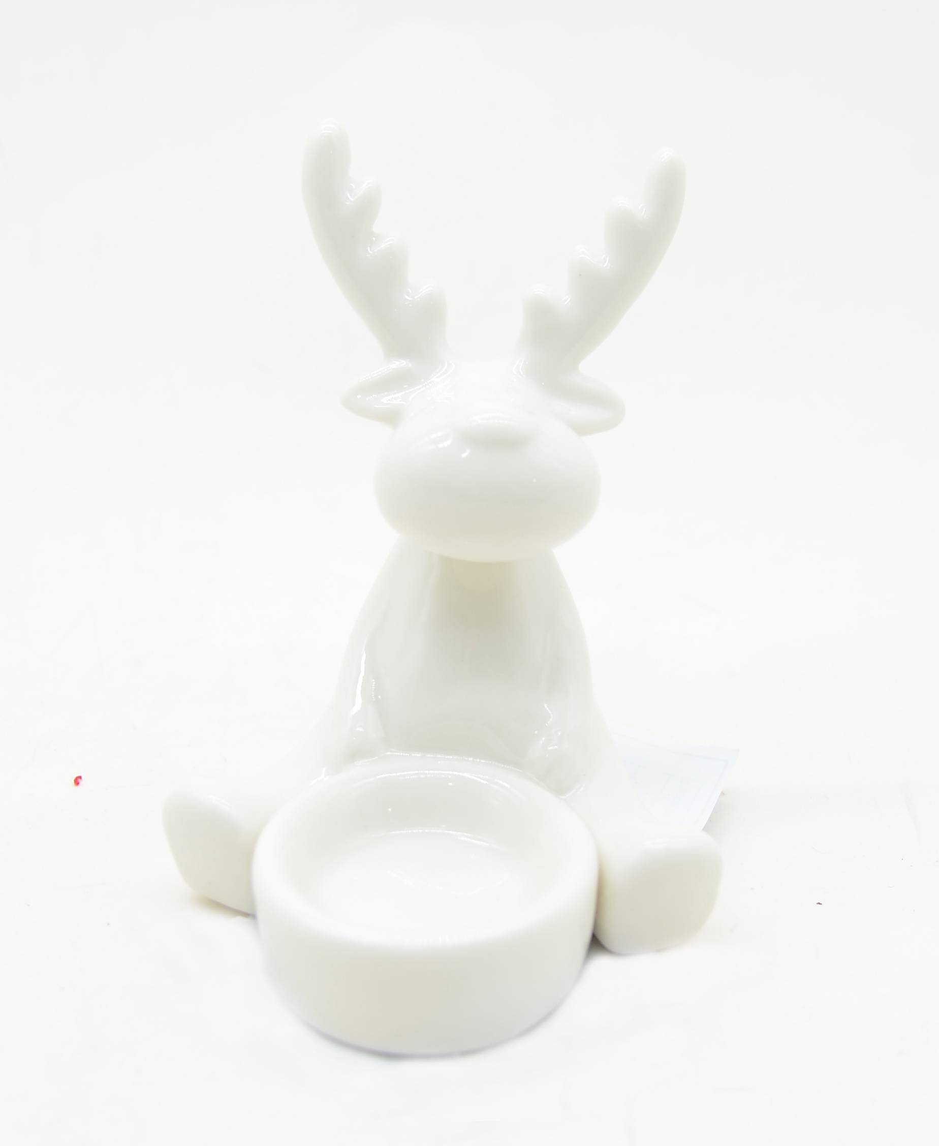 Bougeoir cerf en céramique H.10 cm - ECLOZ