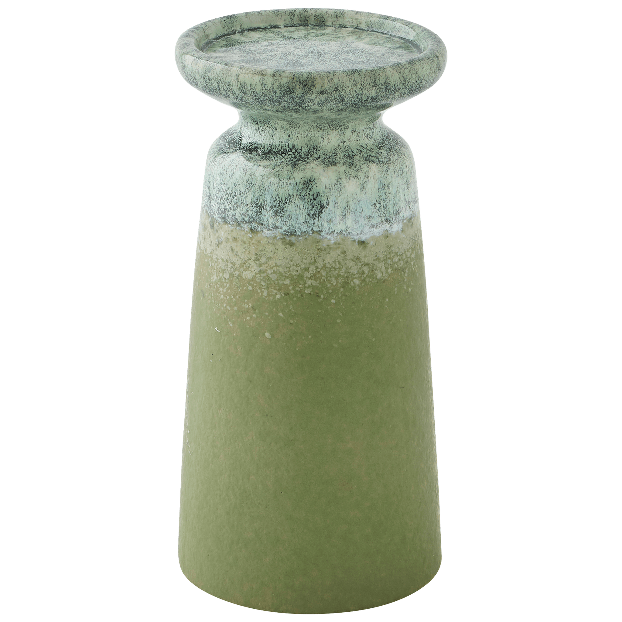 Bougeoir dégradé vert H.21 cm - ECLOZ - Image 2