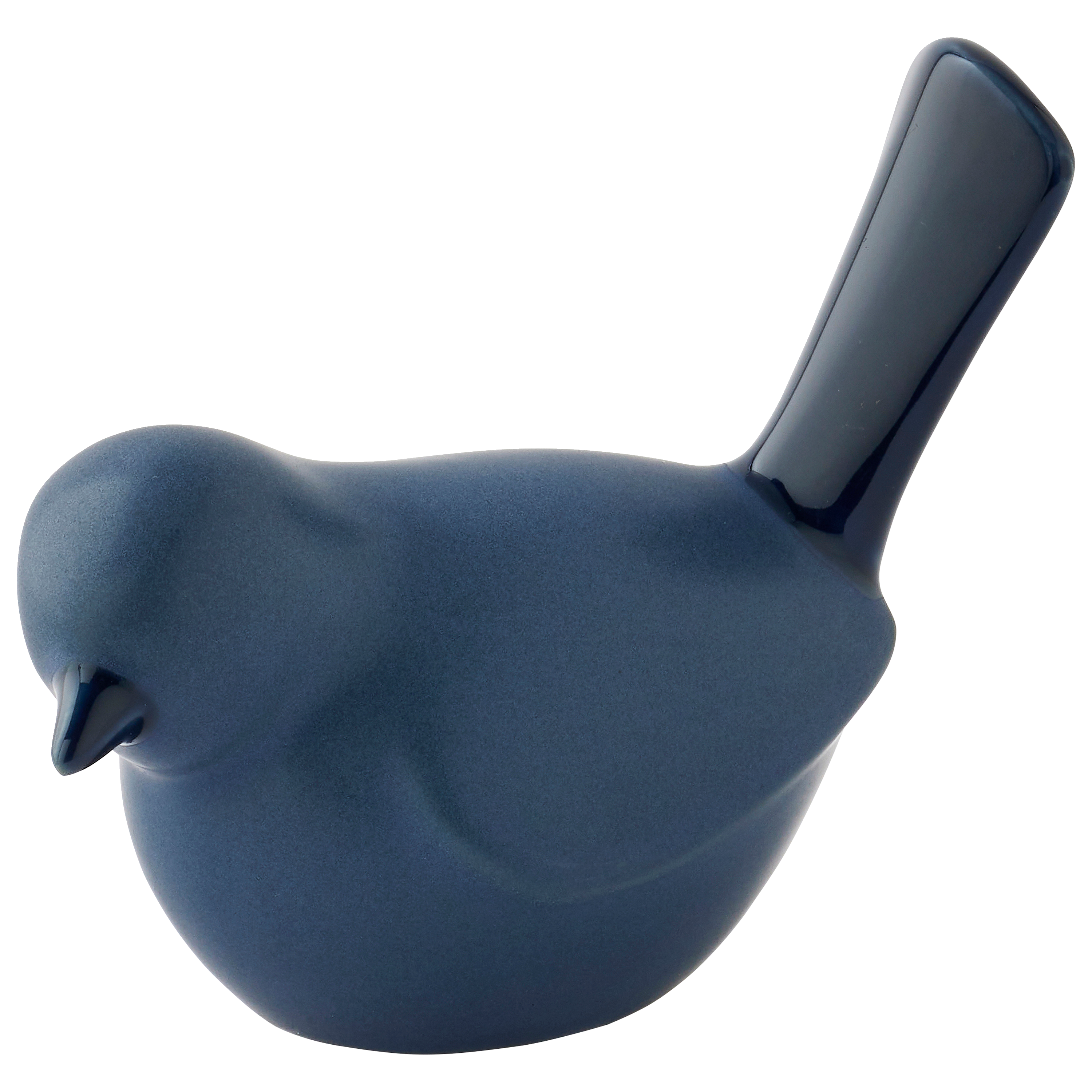 Ecloz - Oiseau tête de face bleu H.11 cm - ECLOZ
