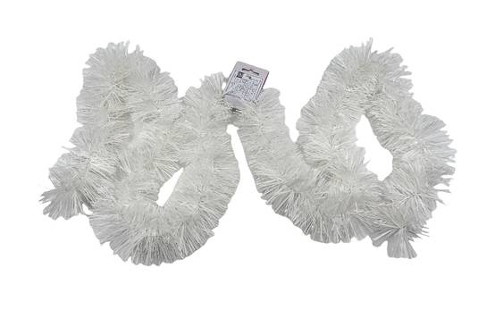 Ecloz - Guirlande de Noël scintillante blanche L. 200 cm - ECLOZ - Image 1