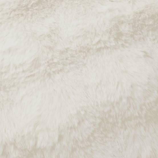 Coussin en fourrure L.45 x l.45 cm blanc - ECLOZ - Image 3