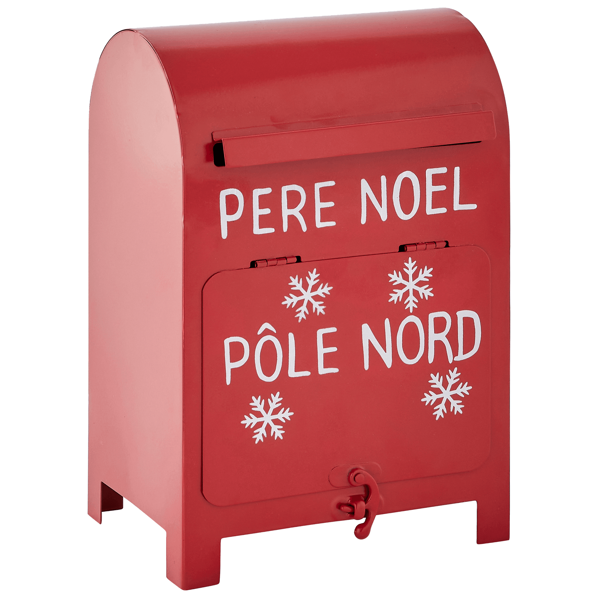 Boîte aux lettres décorative Père Noël rouge H. 23 cm - ECLOZ - Image 2