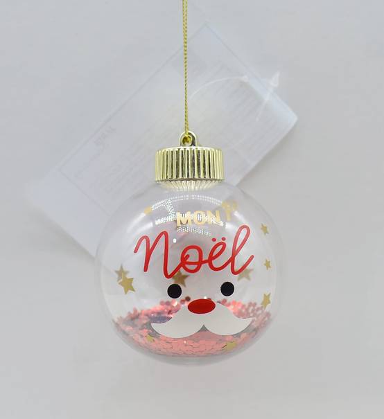 Boule mon premier Noël rouge - ECLOZ - Image 1