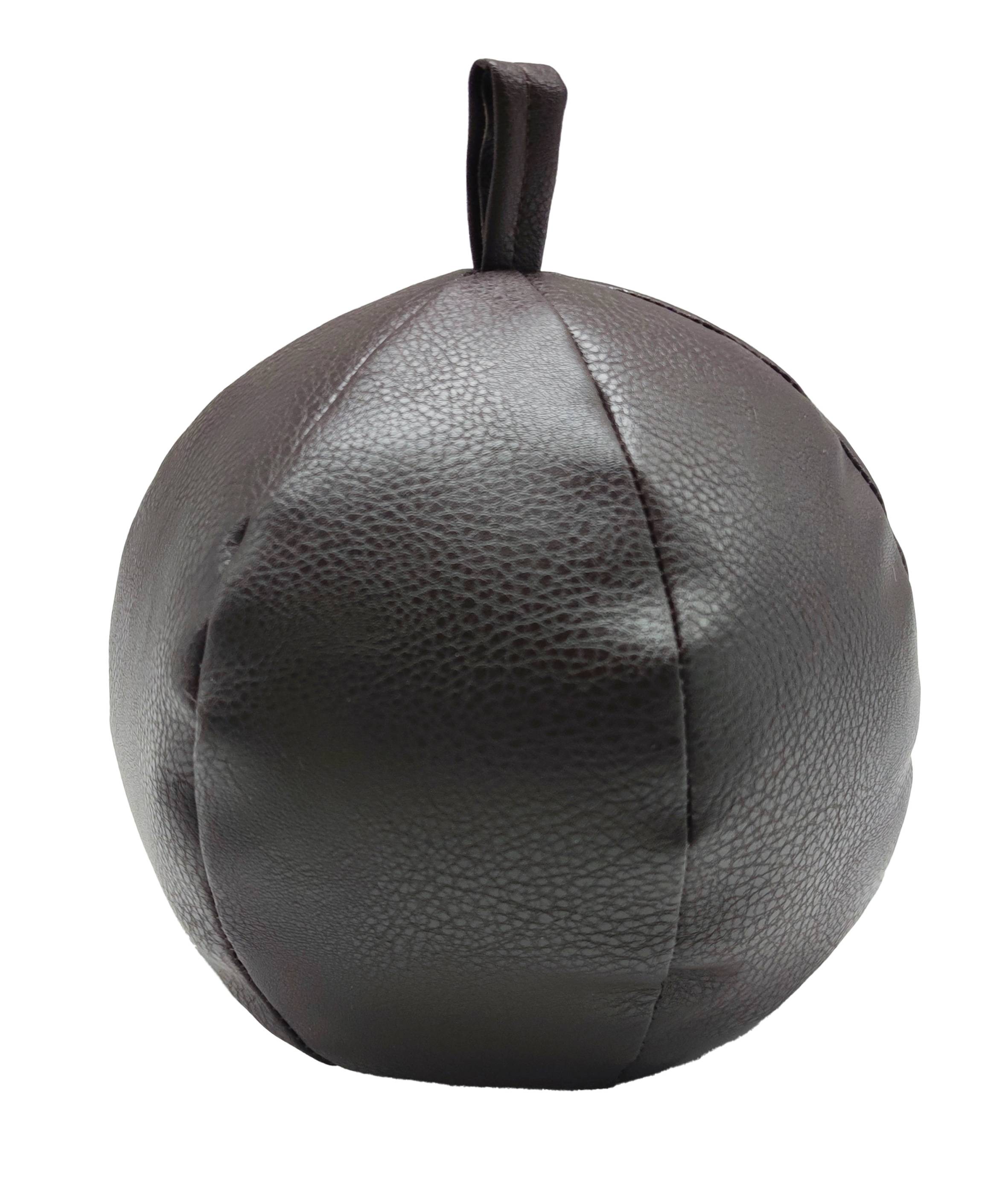 Ecloz - Cale-porte rond imitation cuir H.16 cm - ECLOZ
