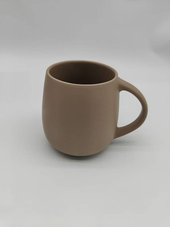 Mug en céramique marron H.10 cm - ECLOZ