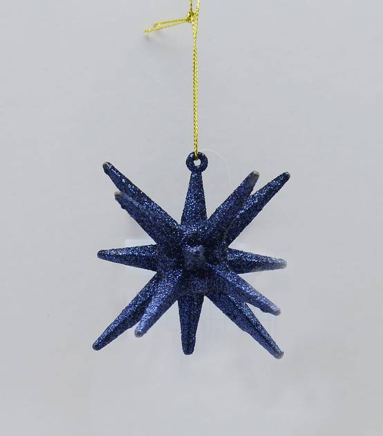 Suspension décorative étoile de Noël à paillettes - ECLOZ - Image 1