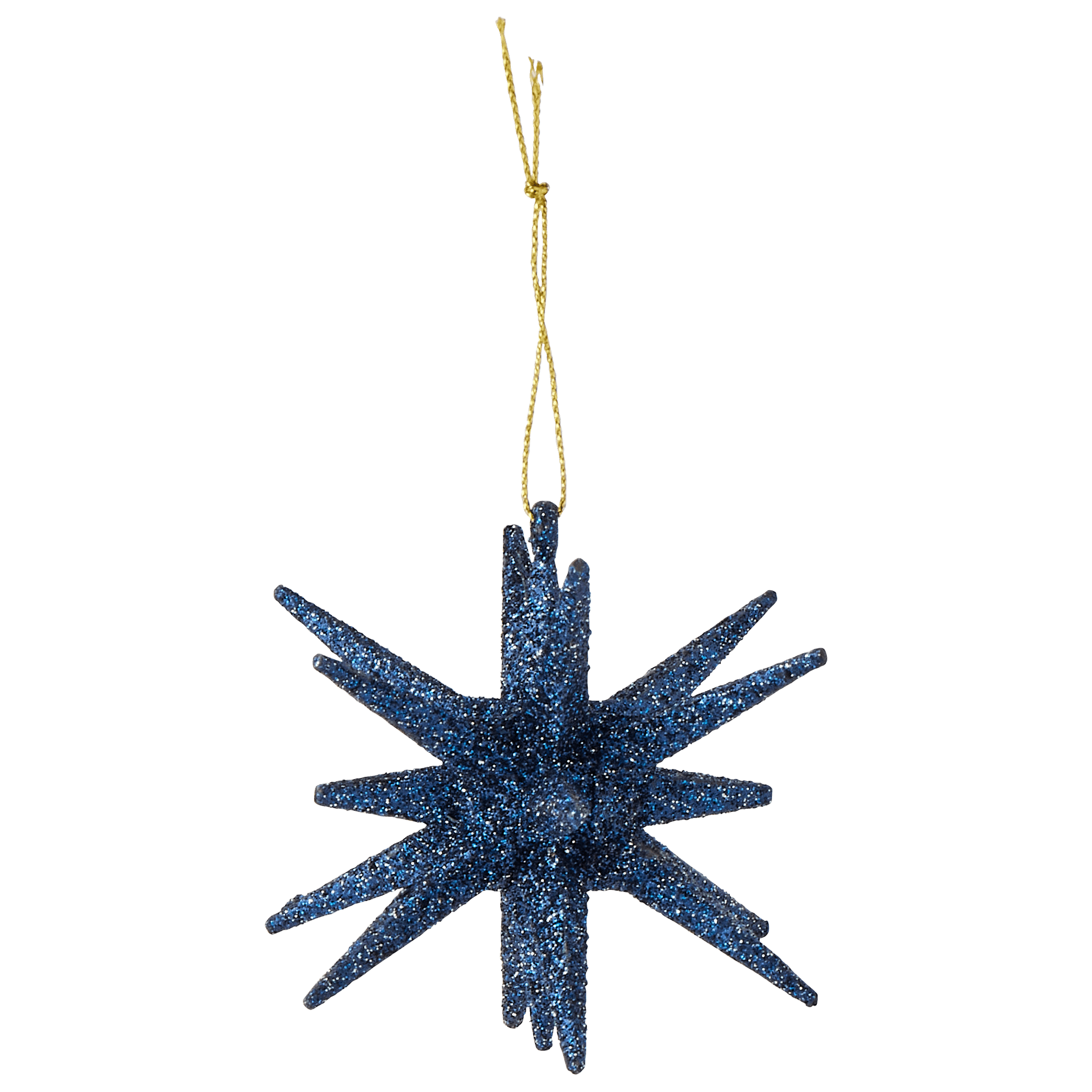 Suspension décorative étoile de Noël à paillettes - ECLOZ - Image 2