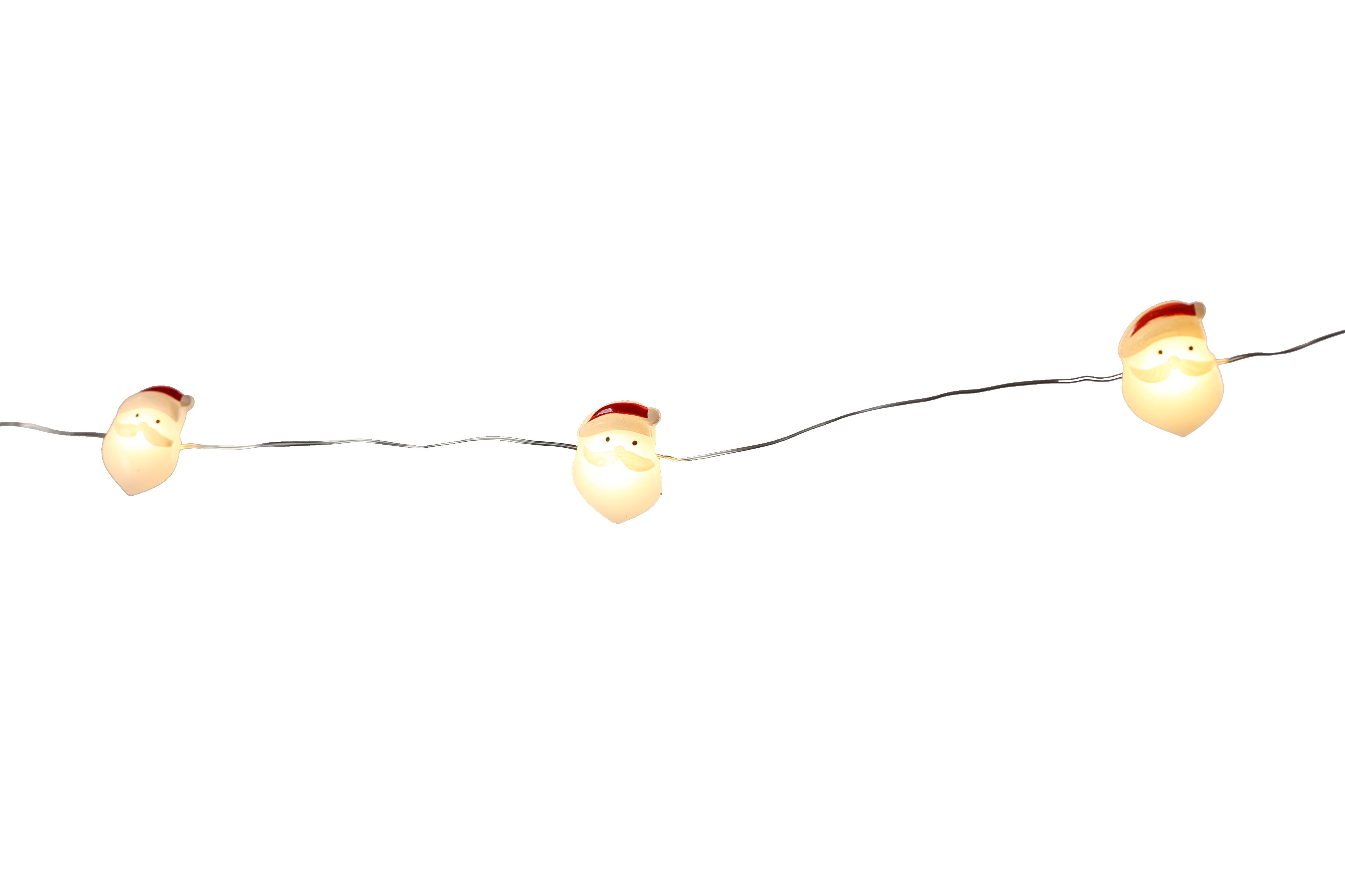 Guirlande de Noël micro-LED Père Noël - ECLOZ