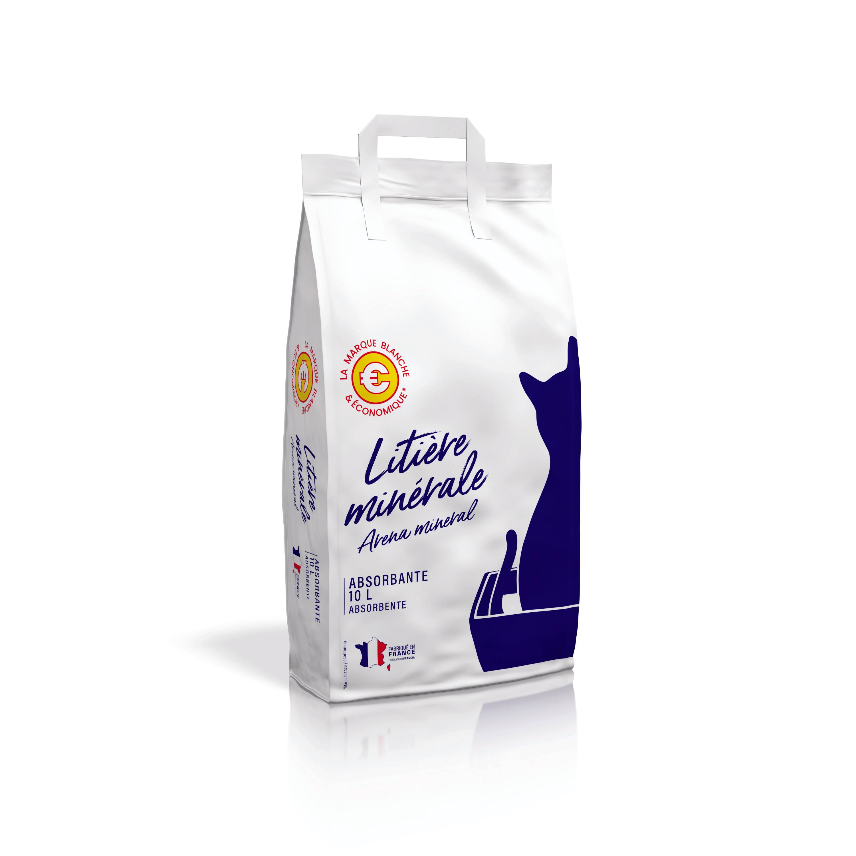 Marque Economique - Arena absorbente mineral 10 L - Imagen 1