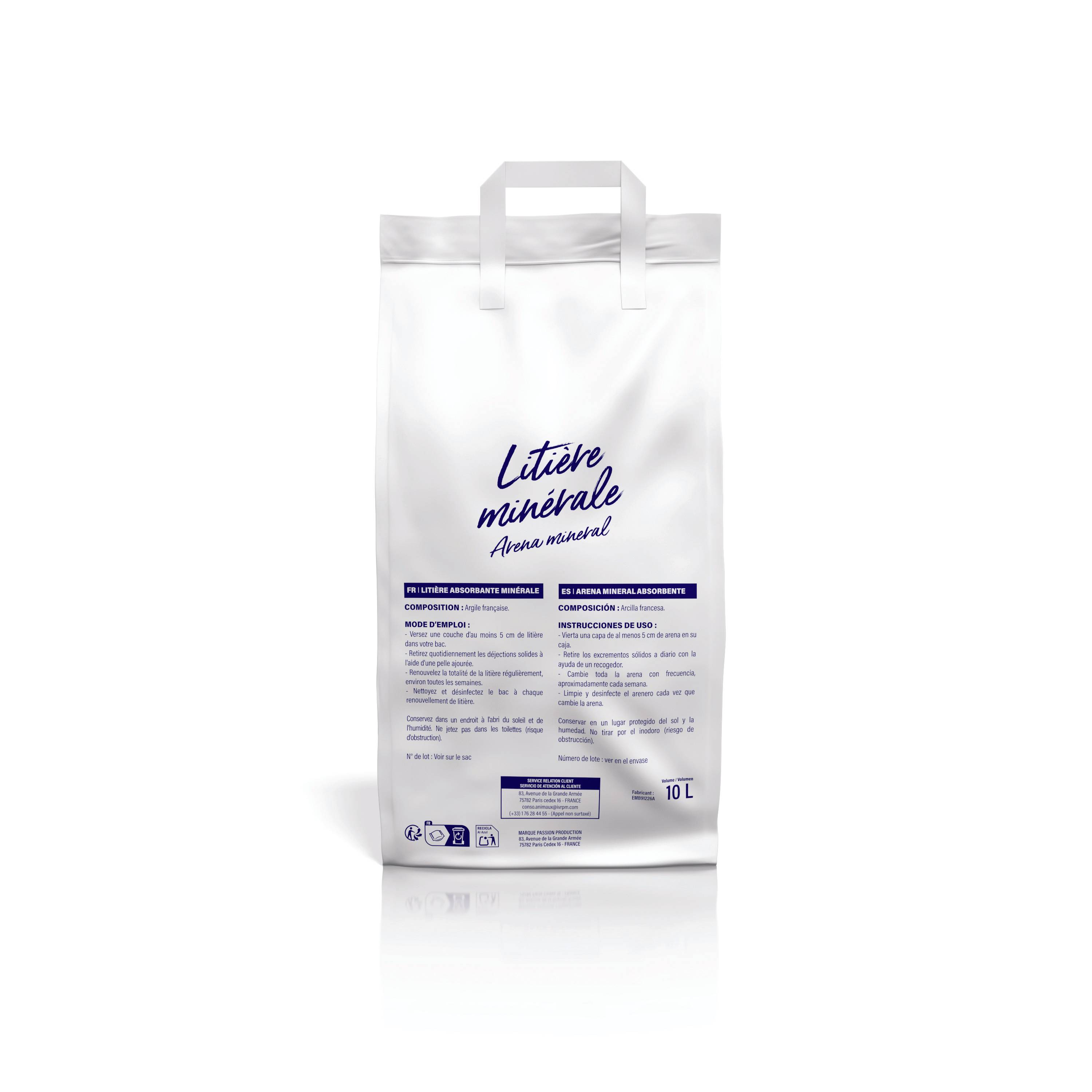 Marque Economique - Arena absorbente mineral 10 L - Imagen 2