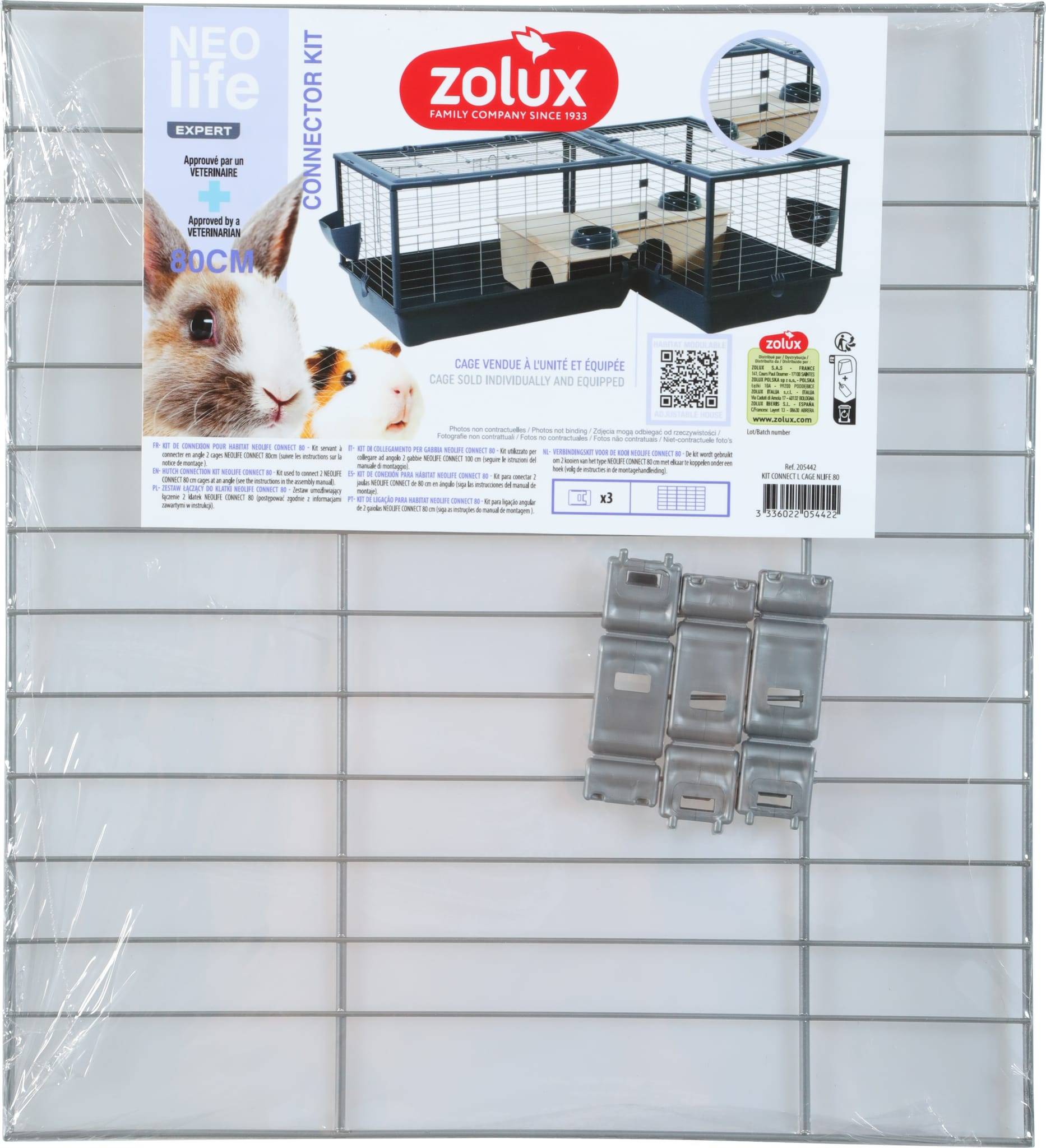 Zolux - Kit connect l cage neolife 80