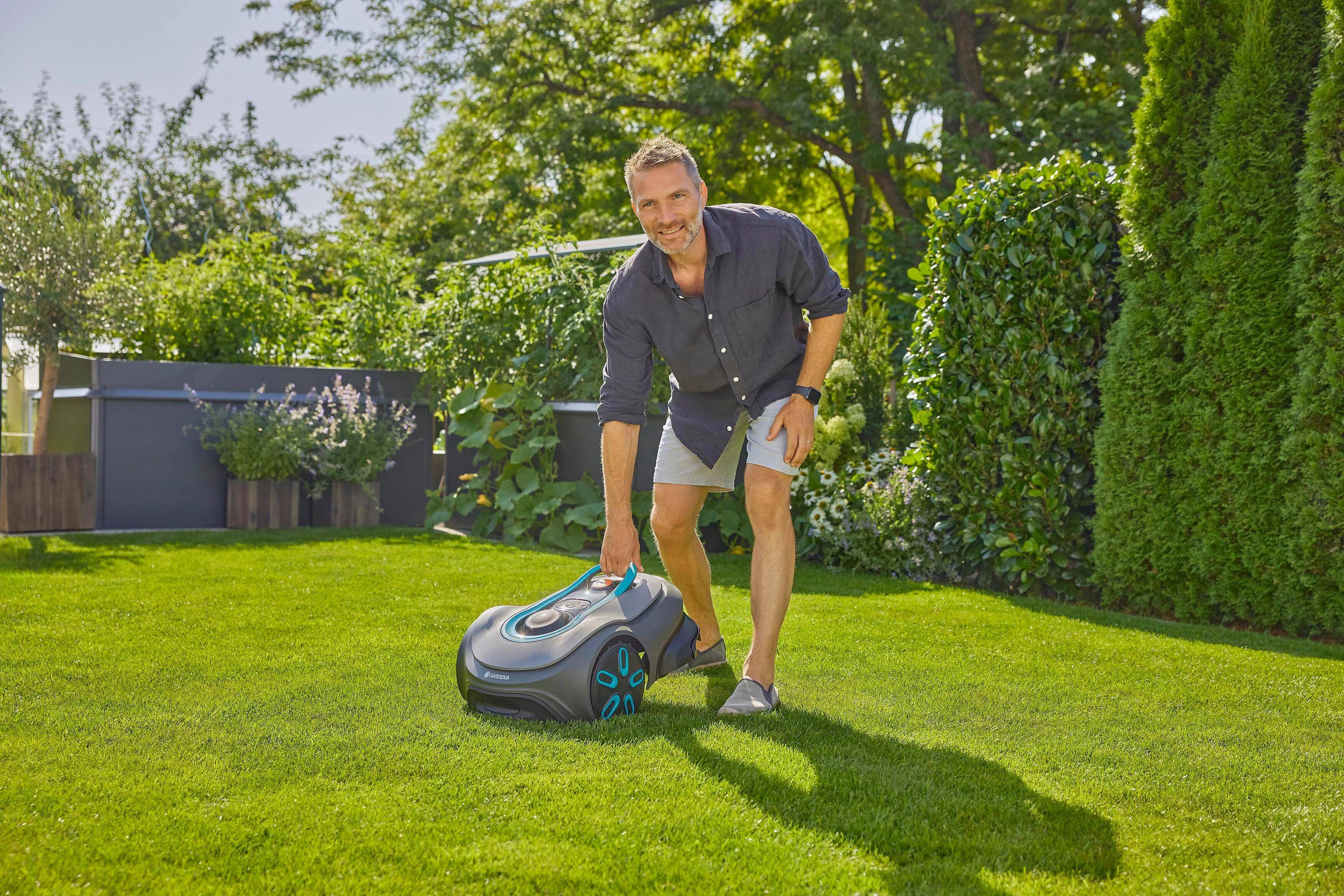 Gardena - Tondeuse robot Smart Sileno Free 800 18V 800m² sans fil - Husqvarna - Image 8