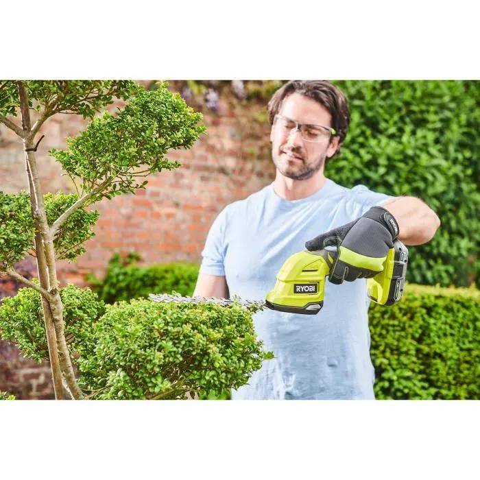 Ryobi - Cisaille à gazon sculpteur de végétaux 18V avec batterie 2,0 Ah et chargeur - Ryobi - Imagen 9