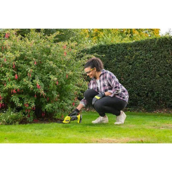 Ryobi - Cisaille à gazon sculpteur de végétaux 18V avec batterie 2,0 Ah et chargeur - Ryobi - Imagen 6