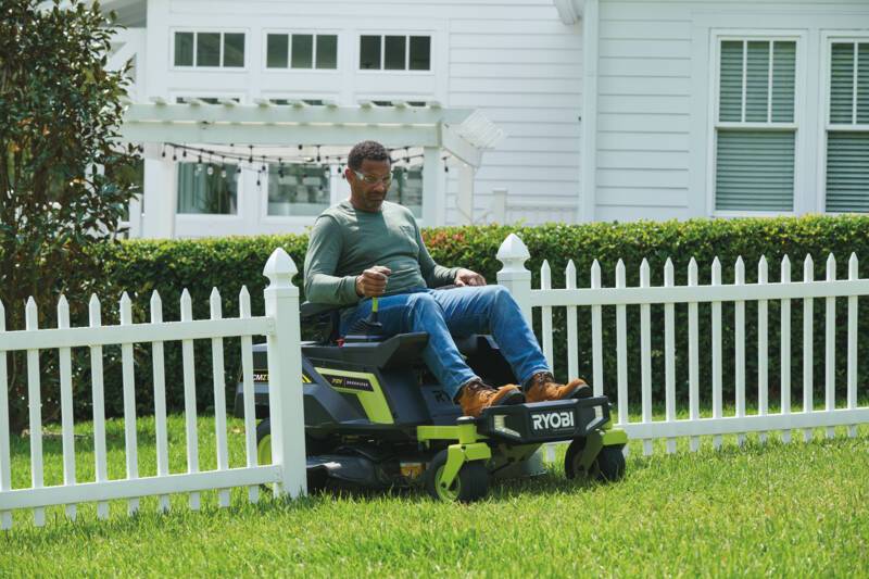 Ryobi - Tondeuse autoportée rider Zero -Turn brushless 72V lithium 76cm - RYOBI - Image 2