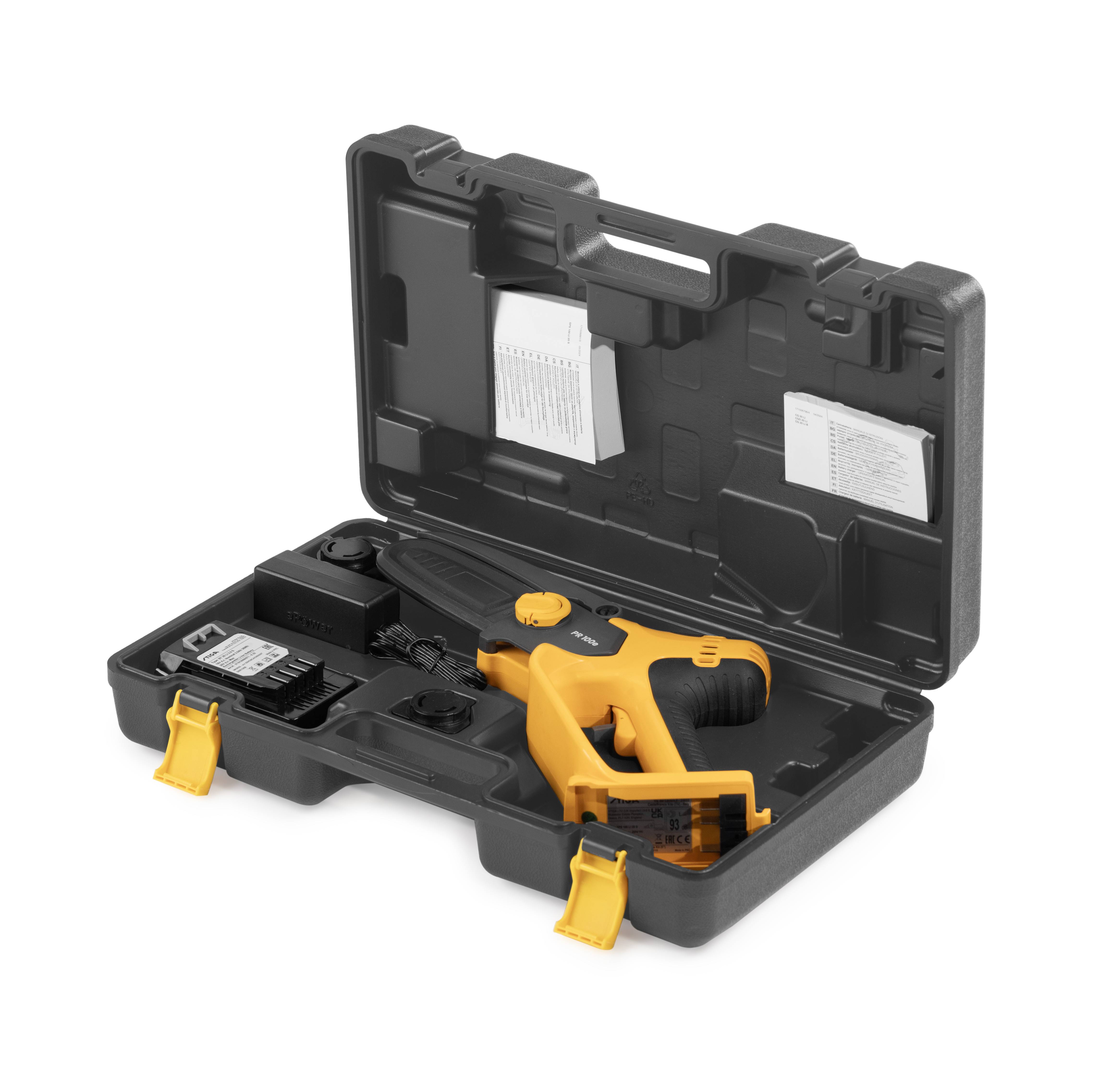 Stiga - Kit scie d'élagage PR 100e, batterie 20V 2Ah, coupe 120 brins, lubrifiants automatiques - STIGA - Image 5