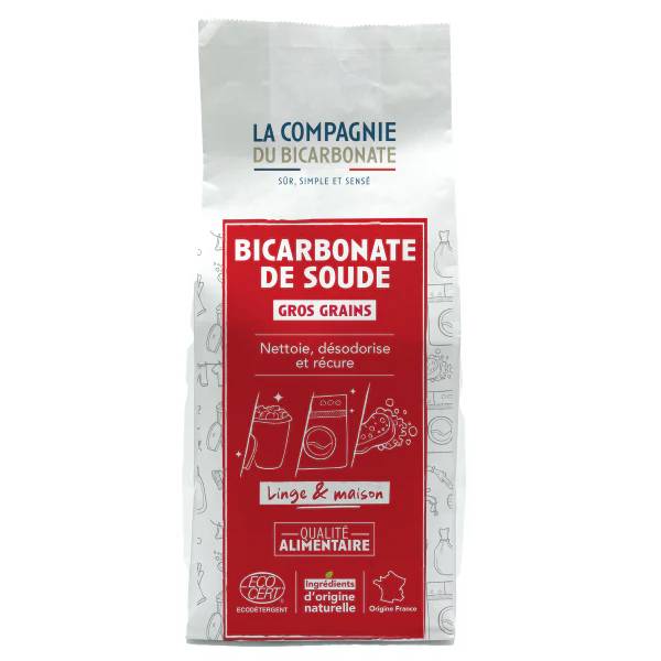 Sans Marque - Bicarbonate alimentaire gros grains 270-500 µm 3kg - La Compagnie Du Bicarbonate - Imagen 1