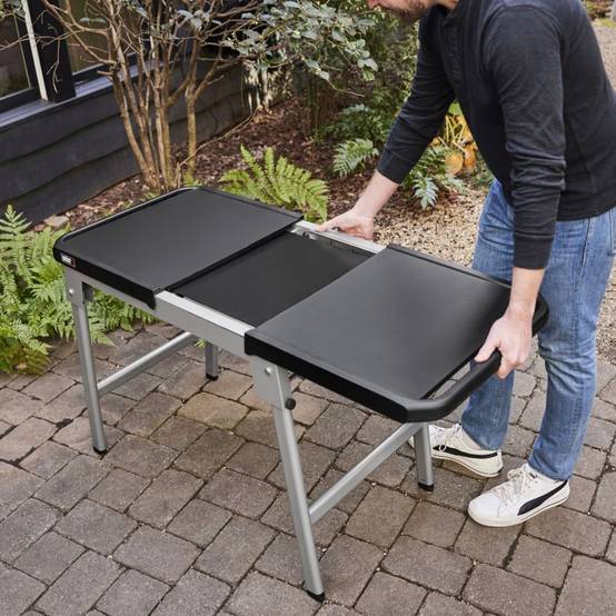 Weber - Support pliable pour plancha matière acier noir L.157.2 cm l.54.6 cm H.75.9 cm - Weber - Image 2