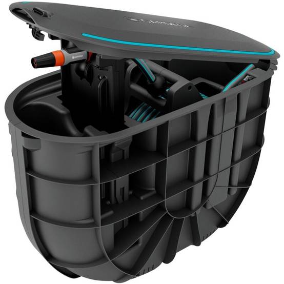 Gardena - Dévidoir automatique enterré plastique noir avec tuyau L. 1,5 m - Gardena - Image 4